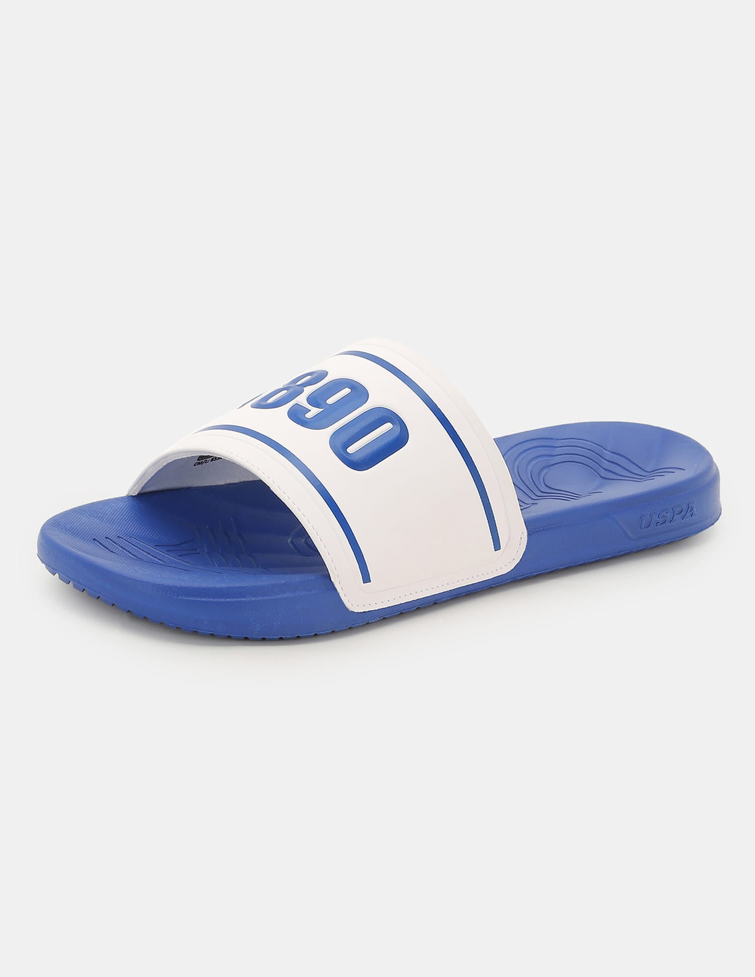 Men Eva Deja Slippers Blue - U.S. Polo Assn. India | Large