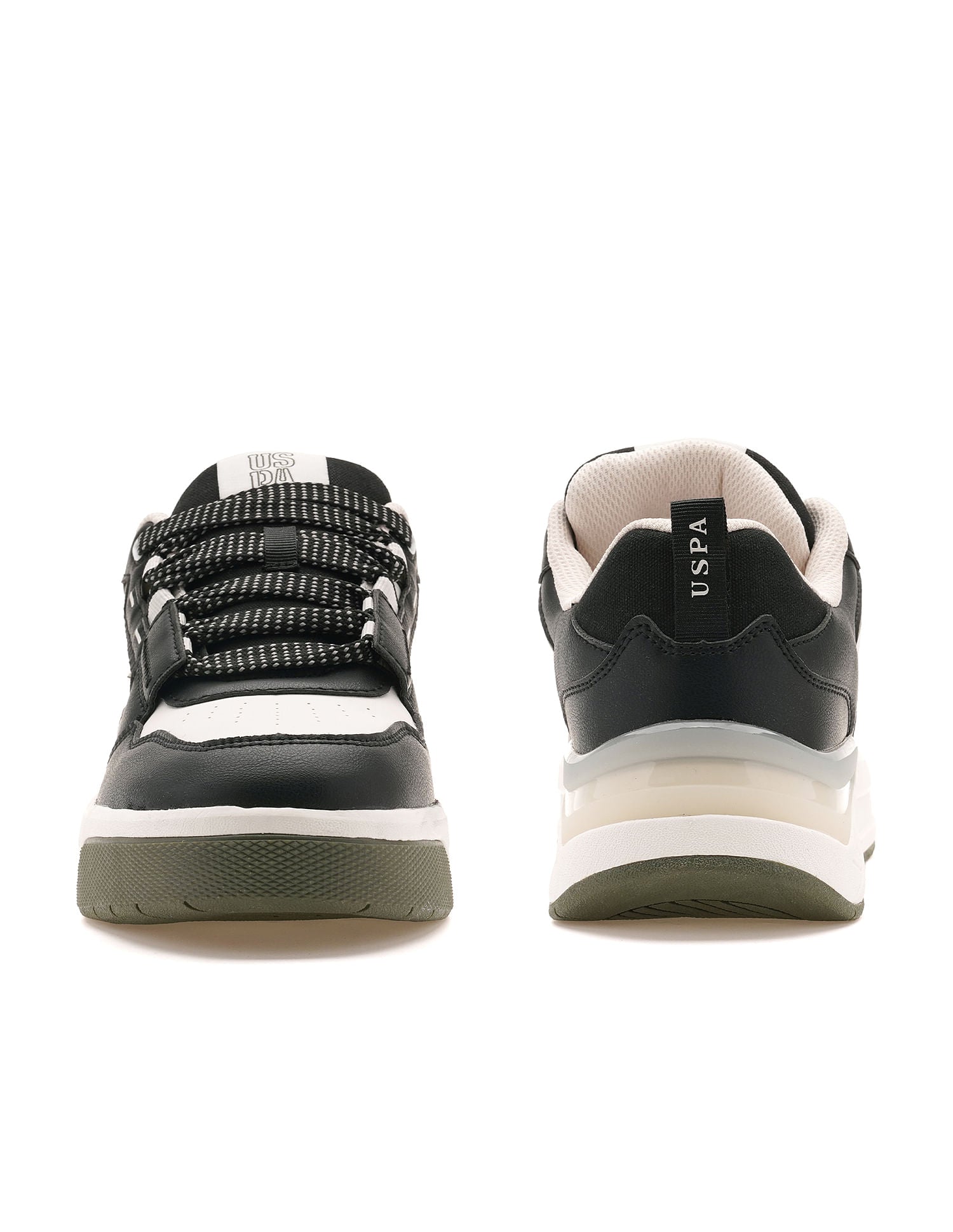 Round Toe Colourblocked Vander Sneakers – U.S. Polo Assn. India