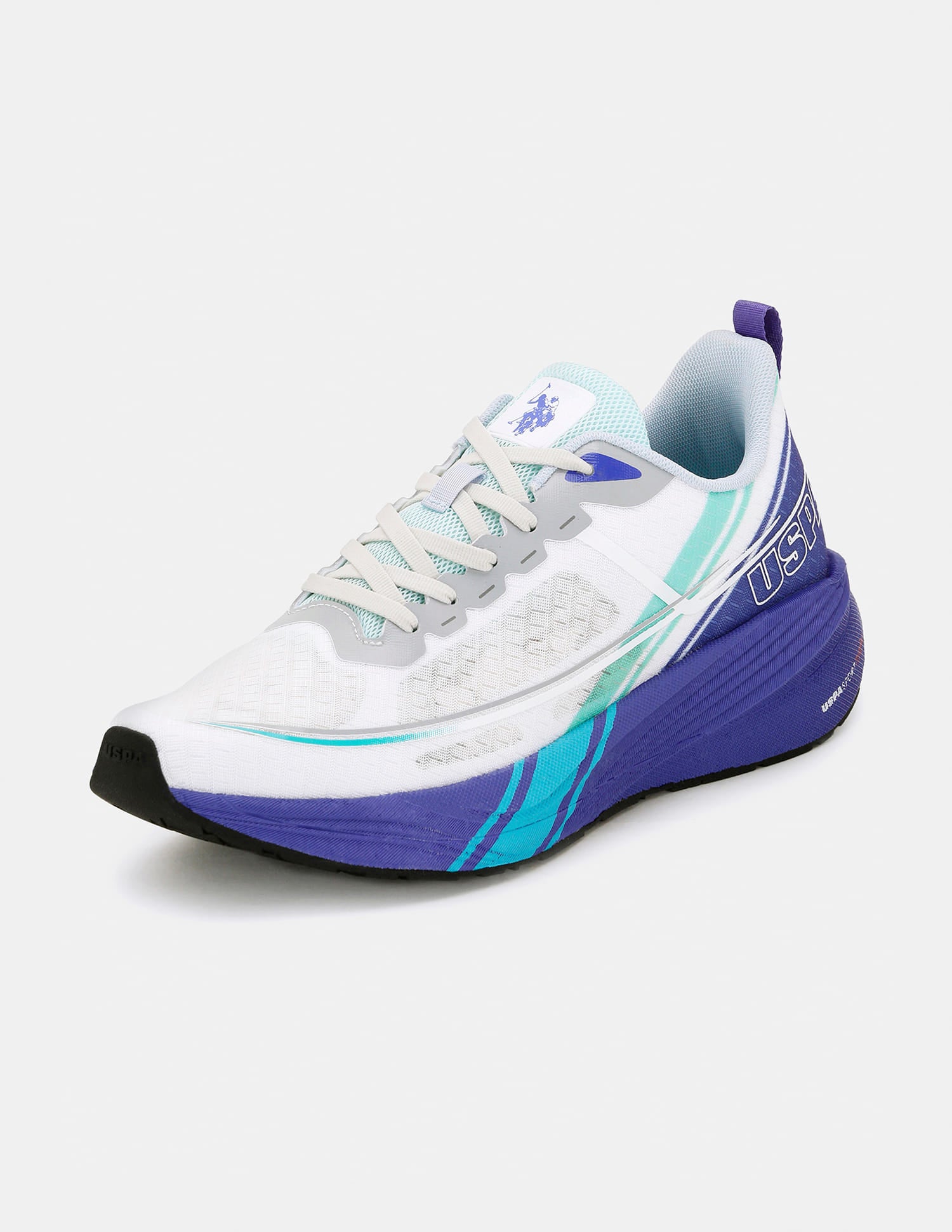 Men Erwin USPA Sport Runpro Running Shoes Blue - U.S. Polo Assn. India | Large