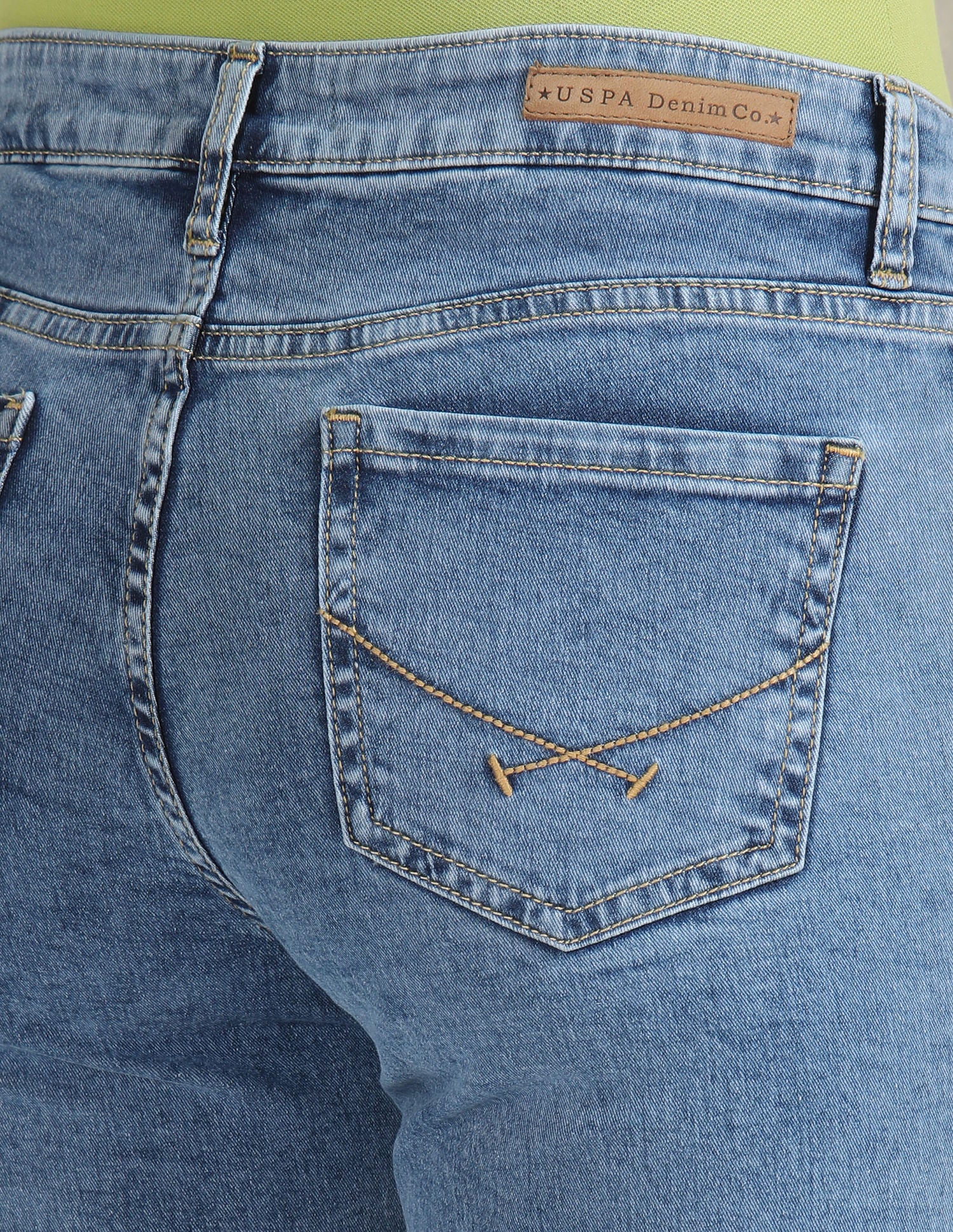 Skinny Fit Rinsed Jeans Blue - U.S. POLO ASSN. | Large