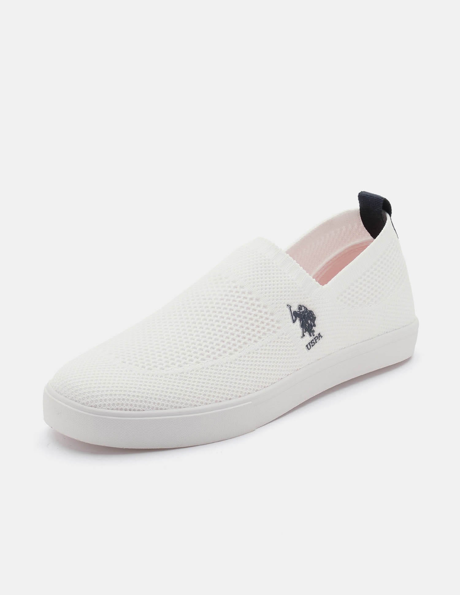 Men Octavia 3.0 Slip On Sneakers Off White - U.S. Polo Assn. India | Large