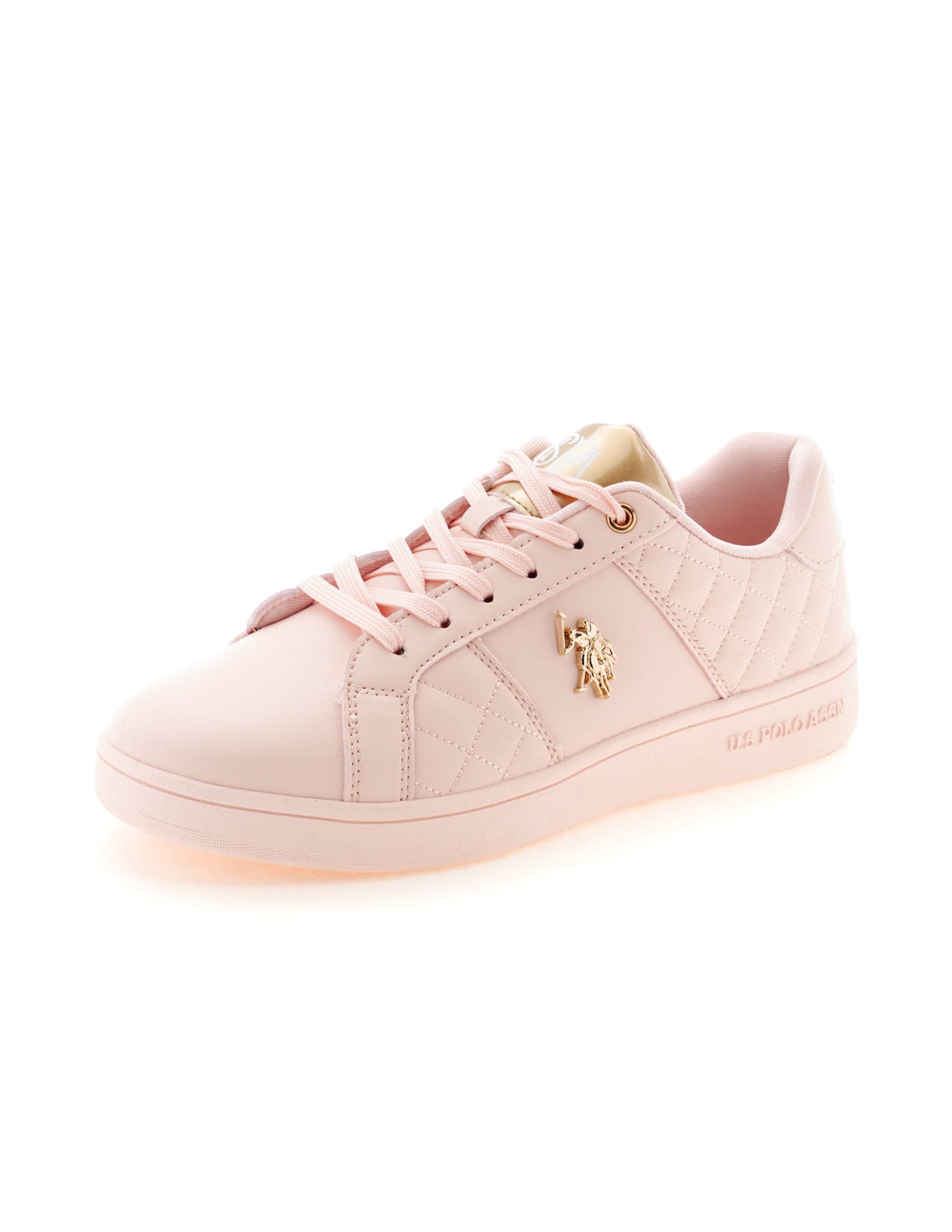 Women Logo Simone 2.0 Sneakers Pink - U.S. Polo Assn. India | Large