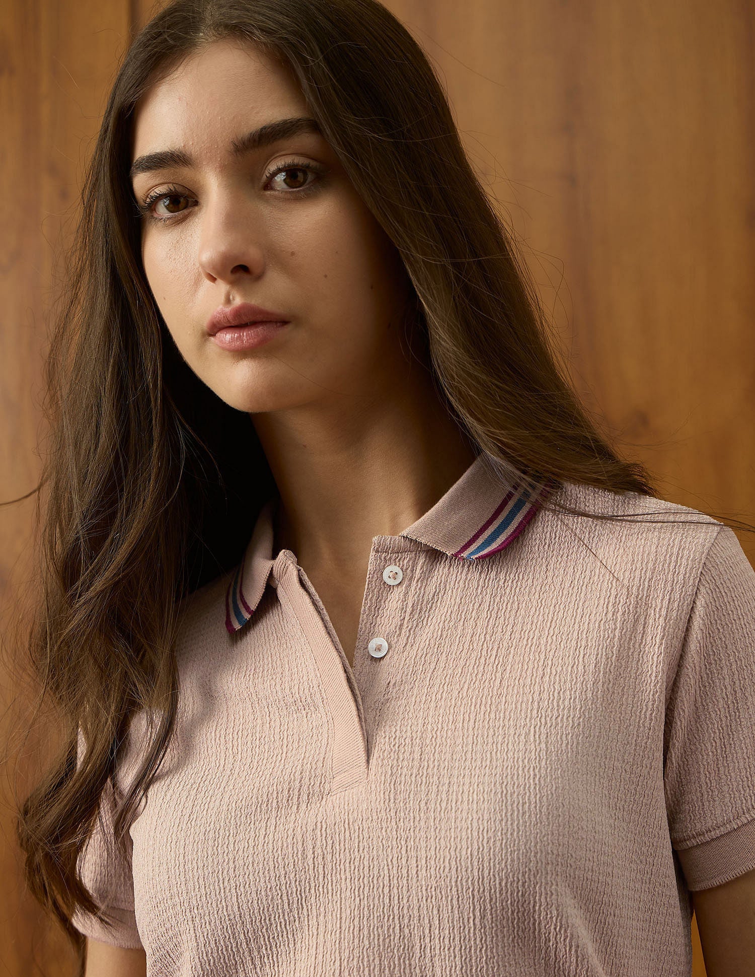 Regular Fit Textured Polo Shirt Beige - U.S. POLO ASSN. | Large