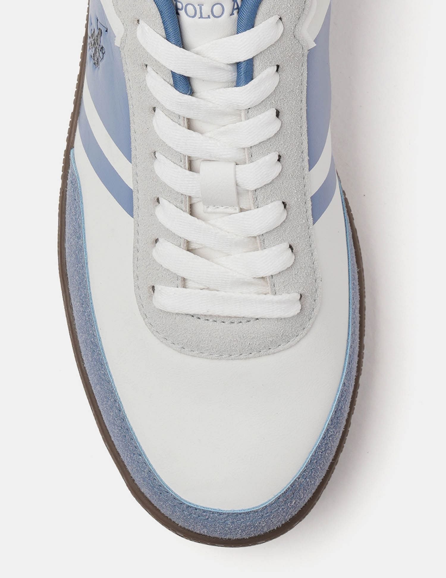 Men Hilton Colour Blocked Sneakers Blue - U.S. POLO ASSN. | Large