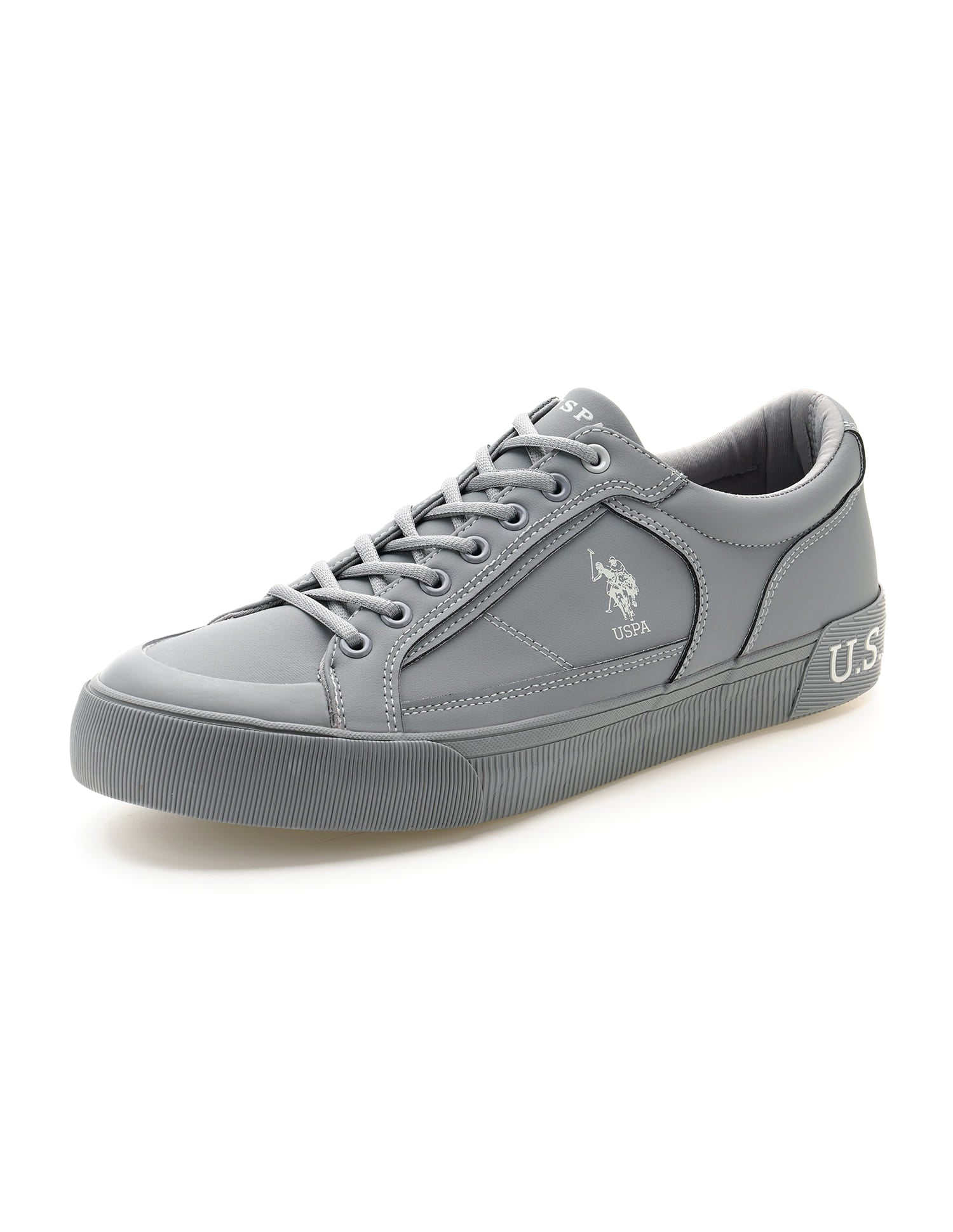 Men Lace-Ups Ruben 3.0 Sneakers Grey - U.S. Polo Assn. India | Large