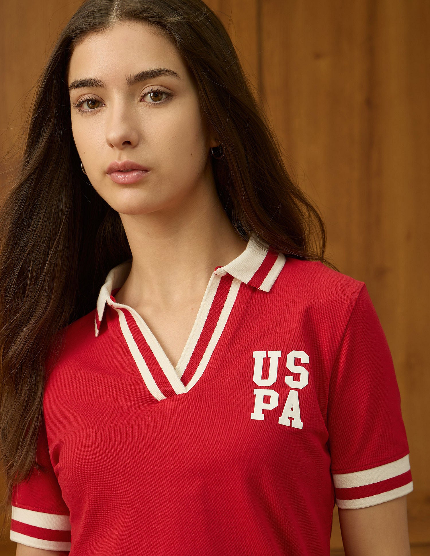 Regular Fit Solid Polo Shirt Red - U.S. POLO ASSN. | Large