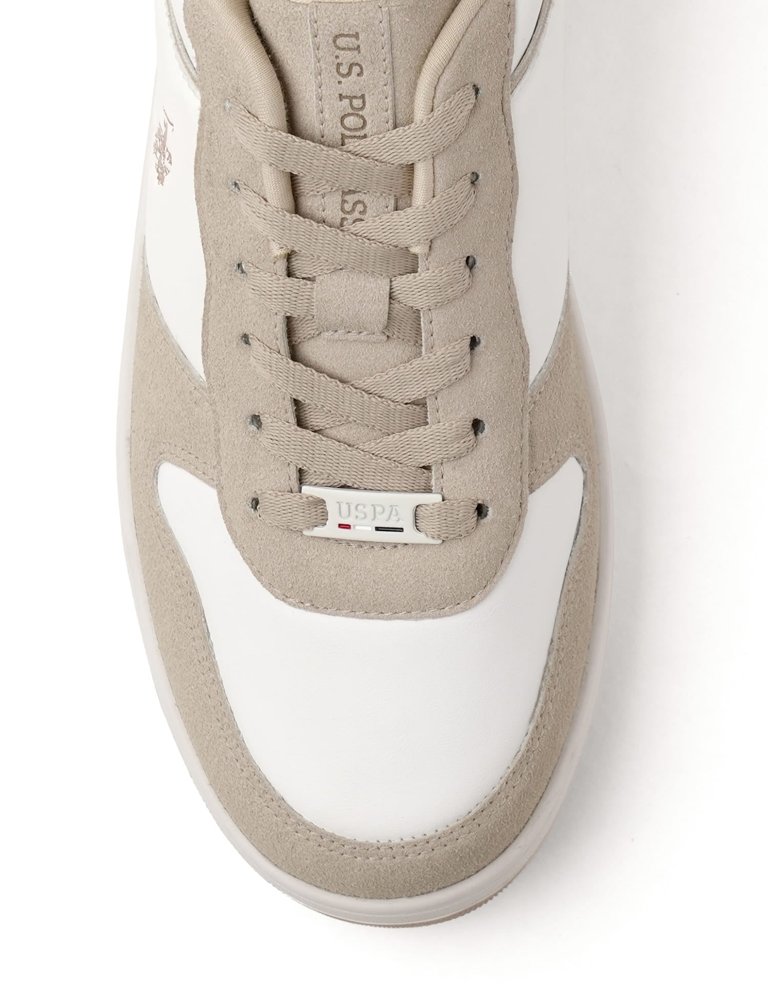 Men Joan 2.0 Colourblocked Sneakers Beige - U.S. Polo Assn. India | Large