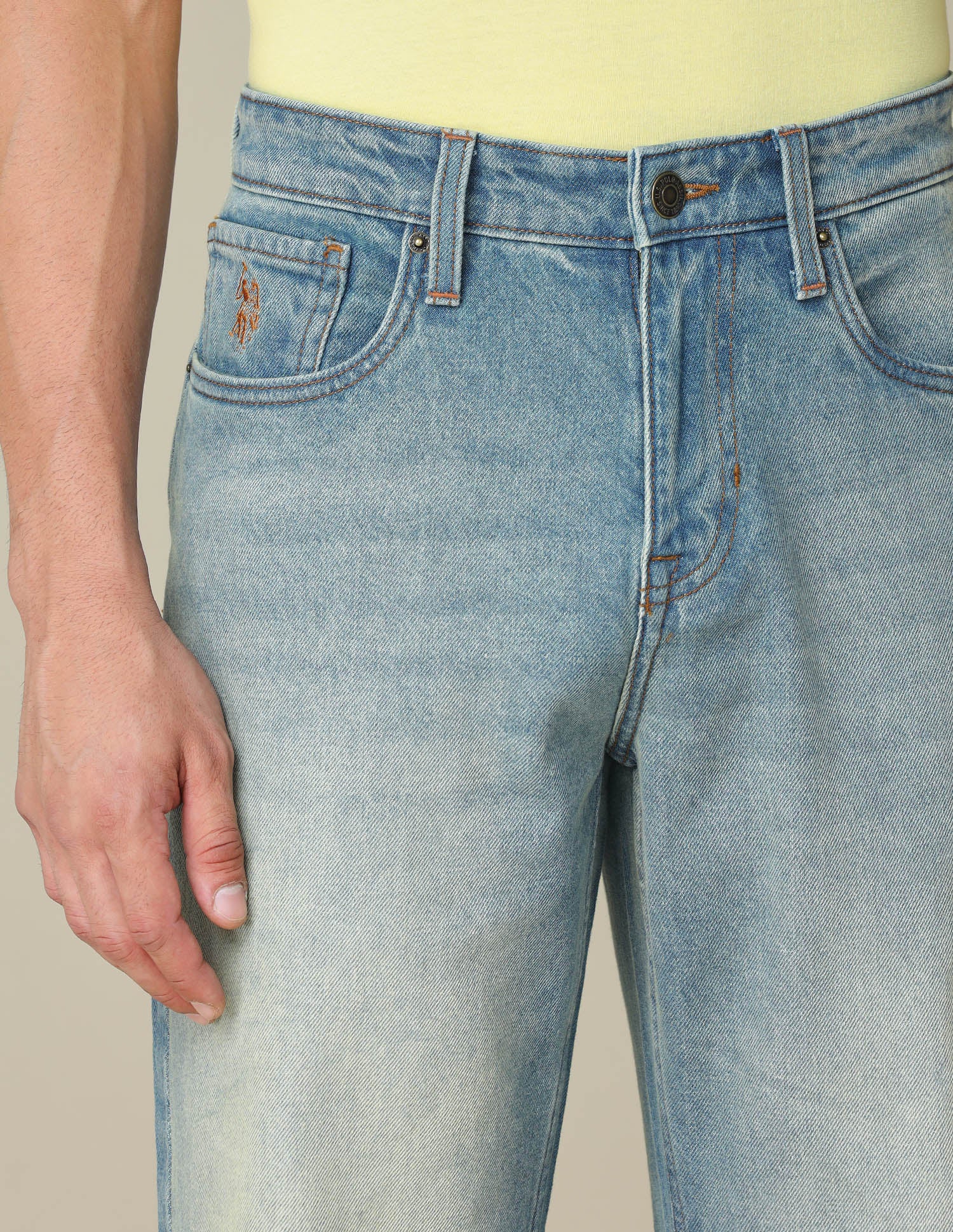 Shawn Relaxed Fit Blue Jeans Indigo - U.S. POLO ASSN. | Large