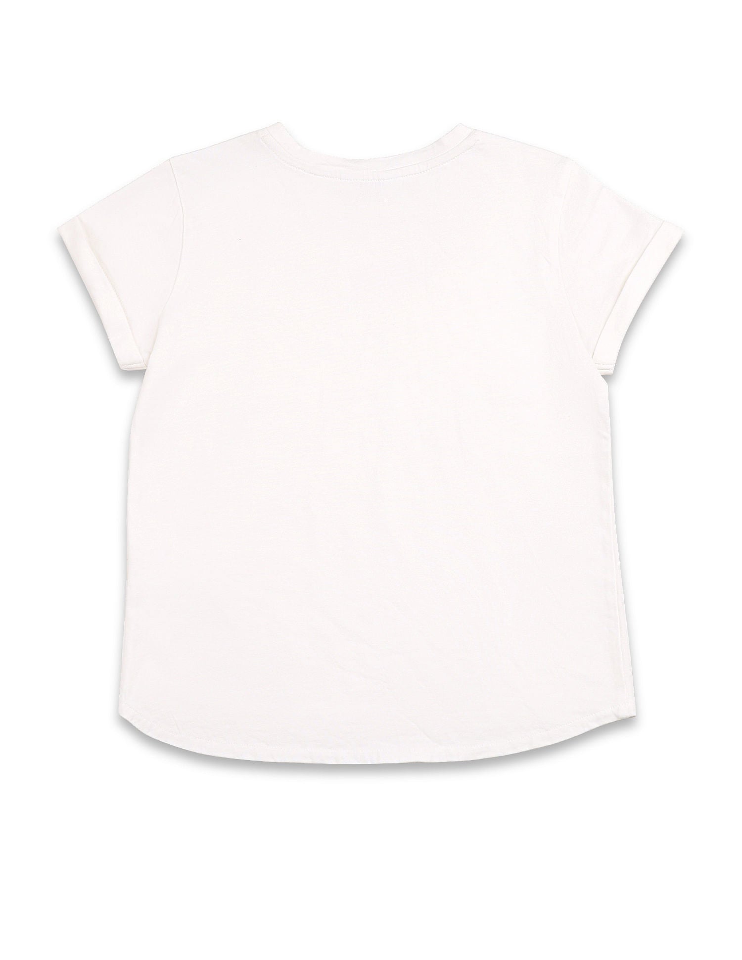 Girls Brand Printed T-Shirt White - U.S. POLO ASSN. | Large