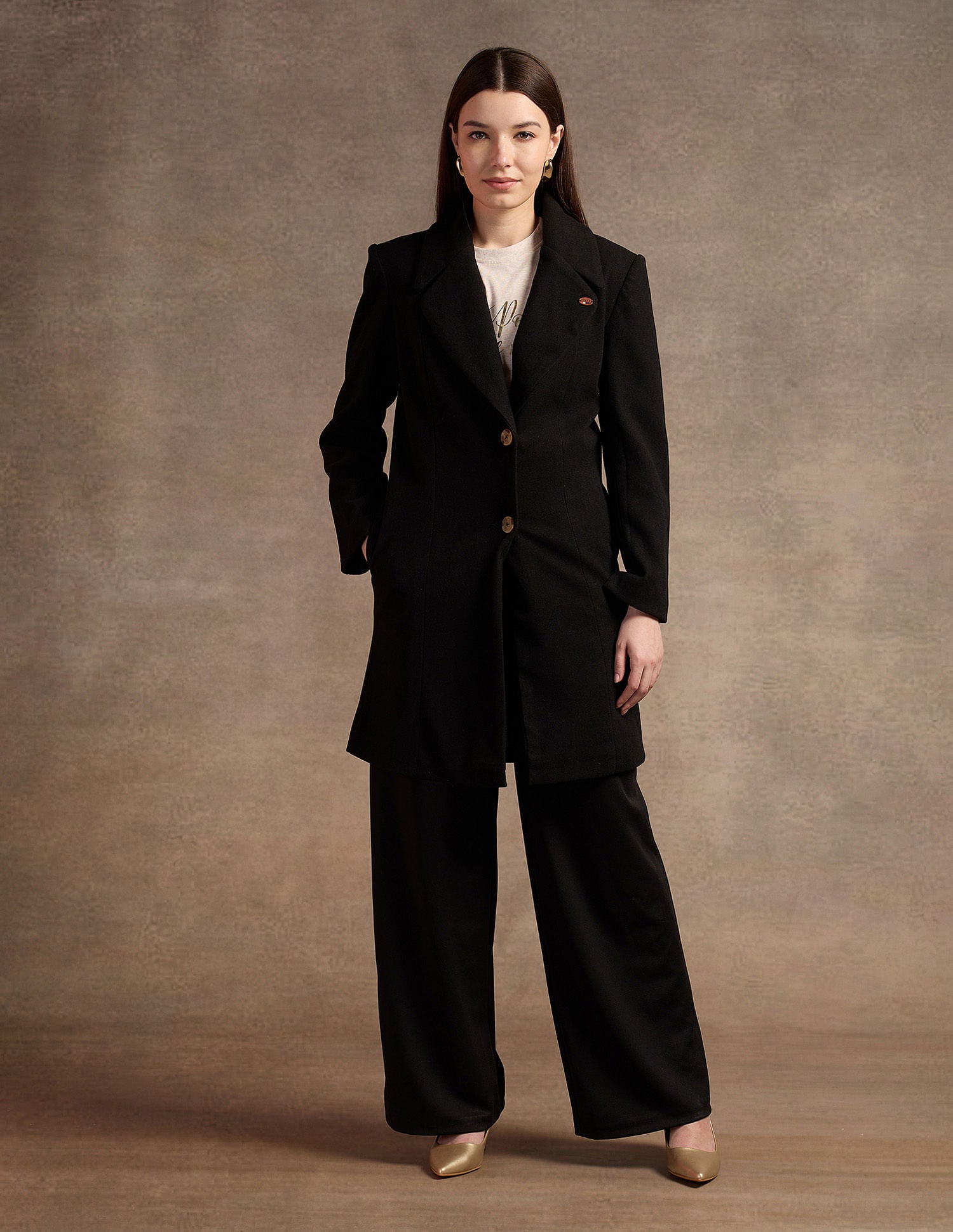 Long Line Solid Jacket Black - U.S. POLO ASSN. | Large