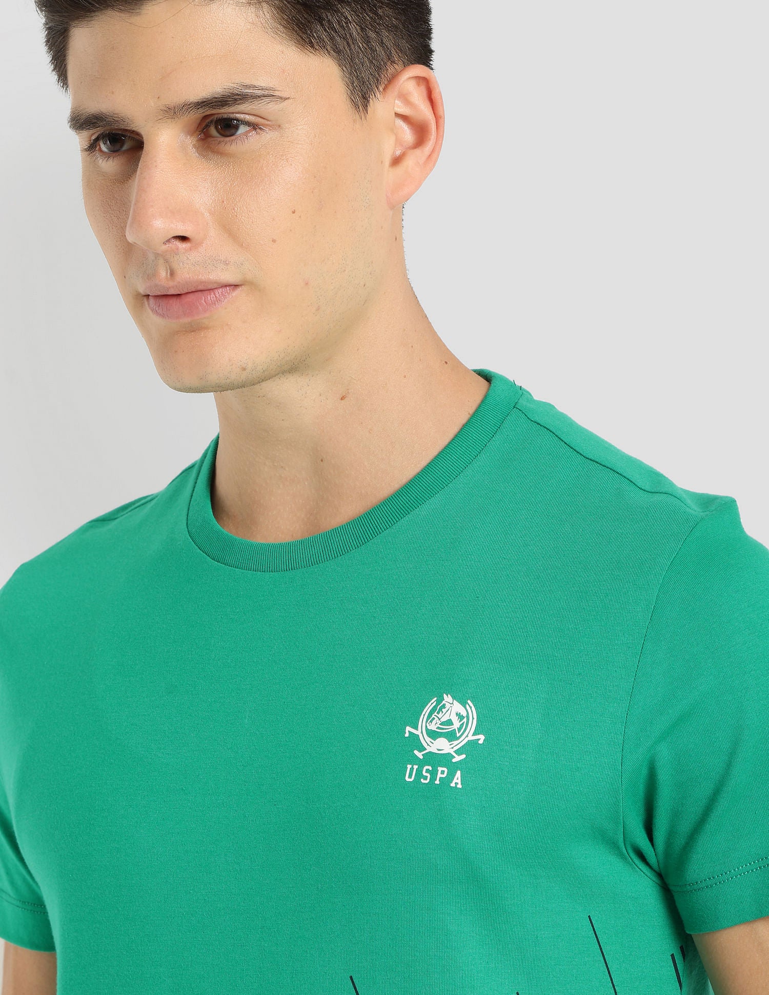 Graphic Sport T-Shirt Green - U.S. POLO ASSN. | Large