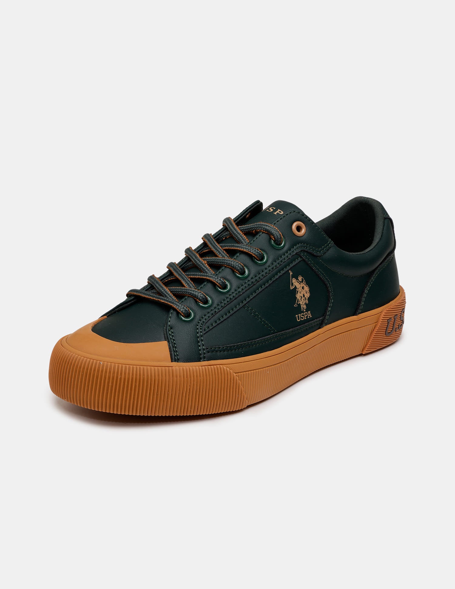 Men Lace-Ups Ruben 3.0 Sneakers Dark Green - U.S. Polo Assn. India | Large