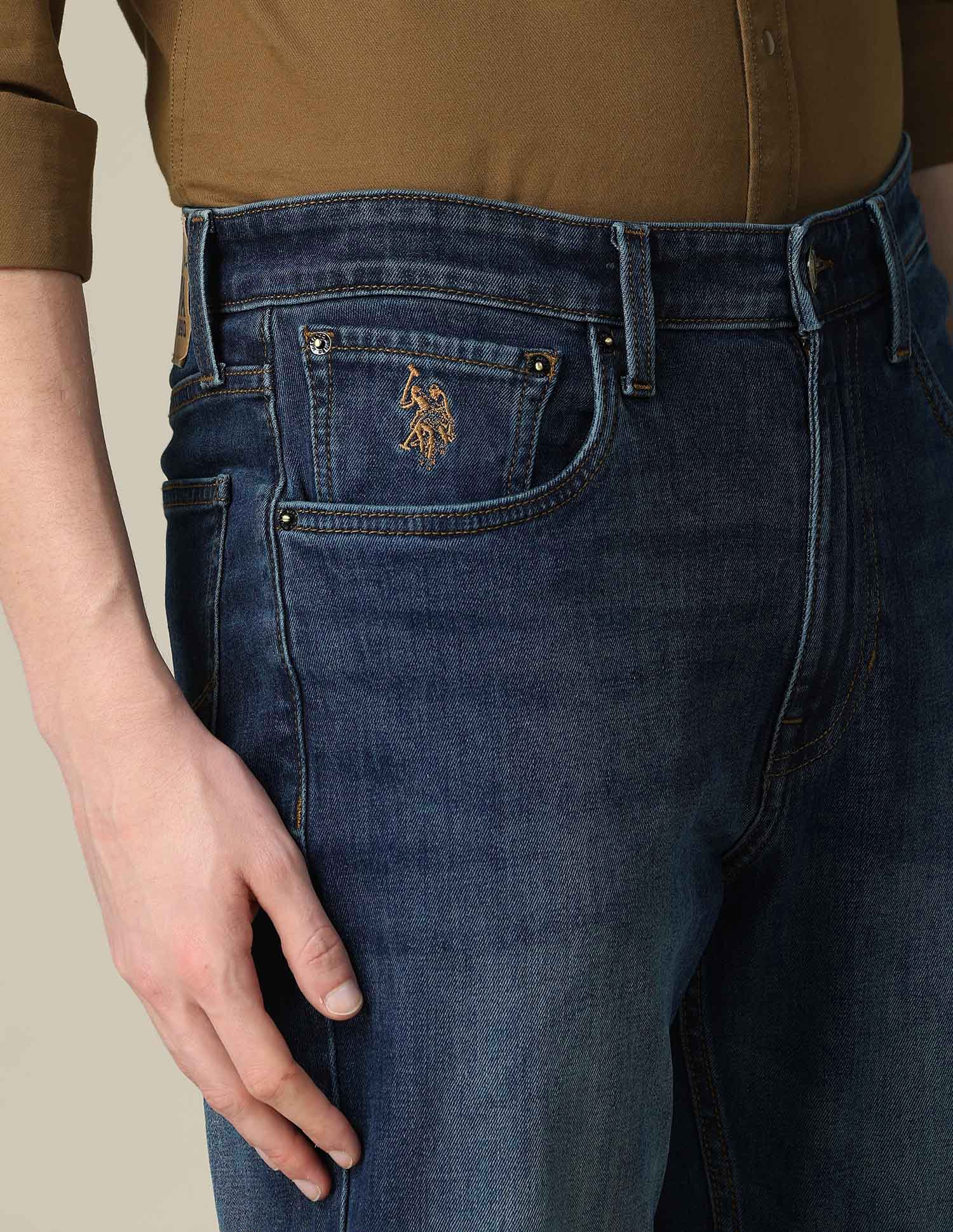 Connor Bootcut Blue Jeans Medium Indigo - U.S. POLO ASSN. | Large