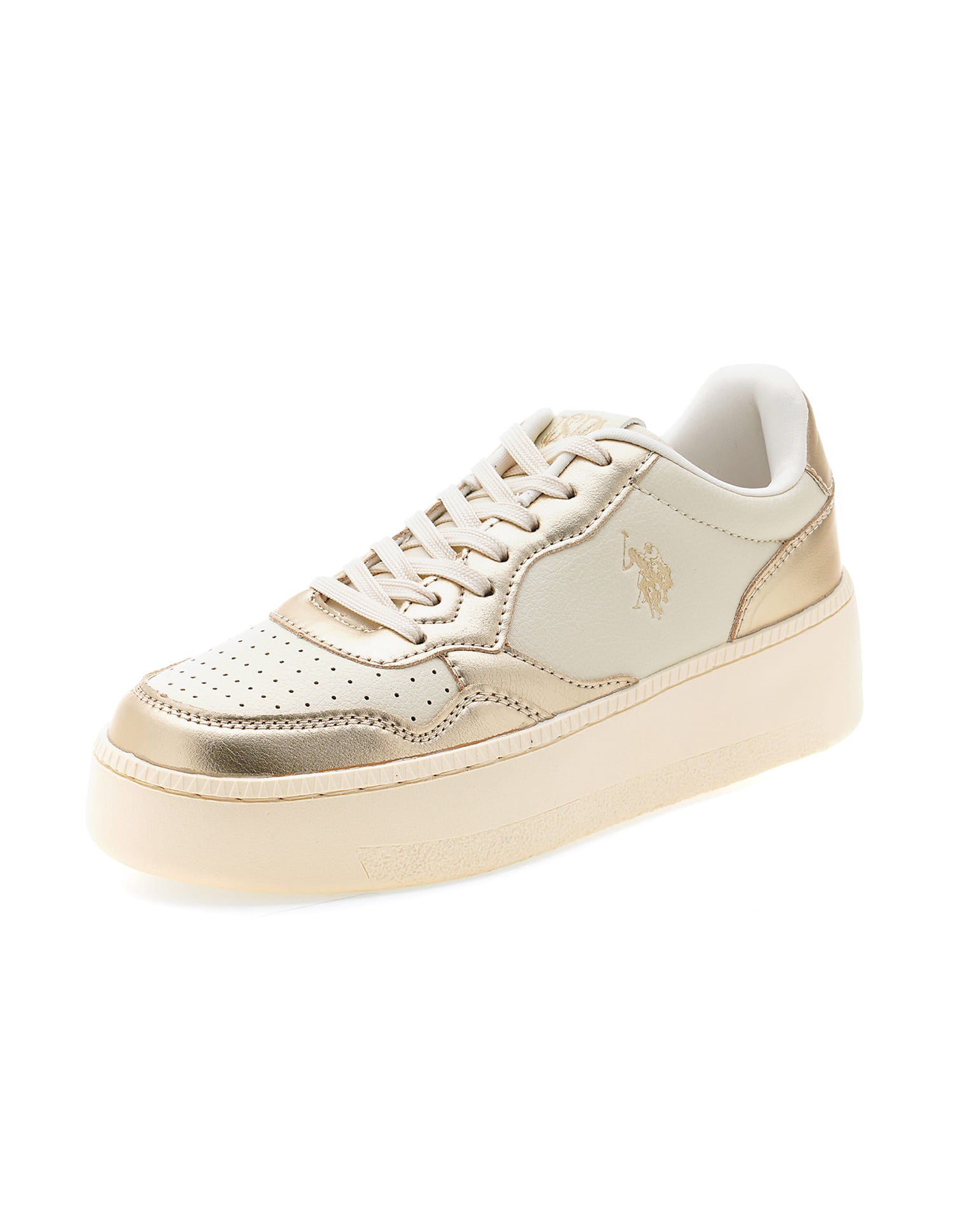 Colour Block Leontina Sneakers Nude - U.S. Polo Assn. India | Large