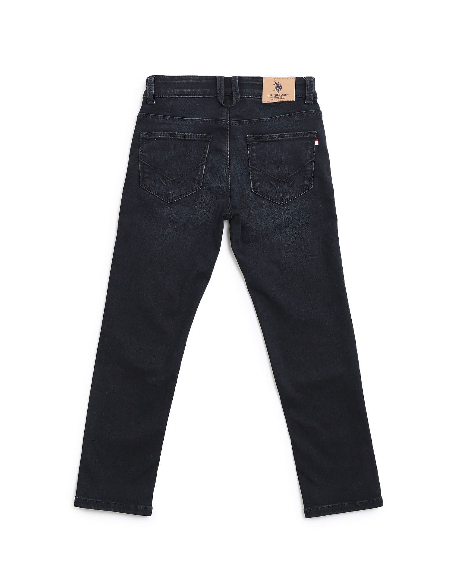 Slim fit Solid Jeans Dark Blue - U.S. POLO ASSN. | Large