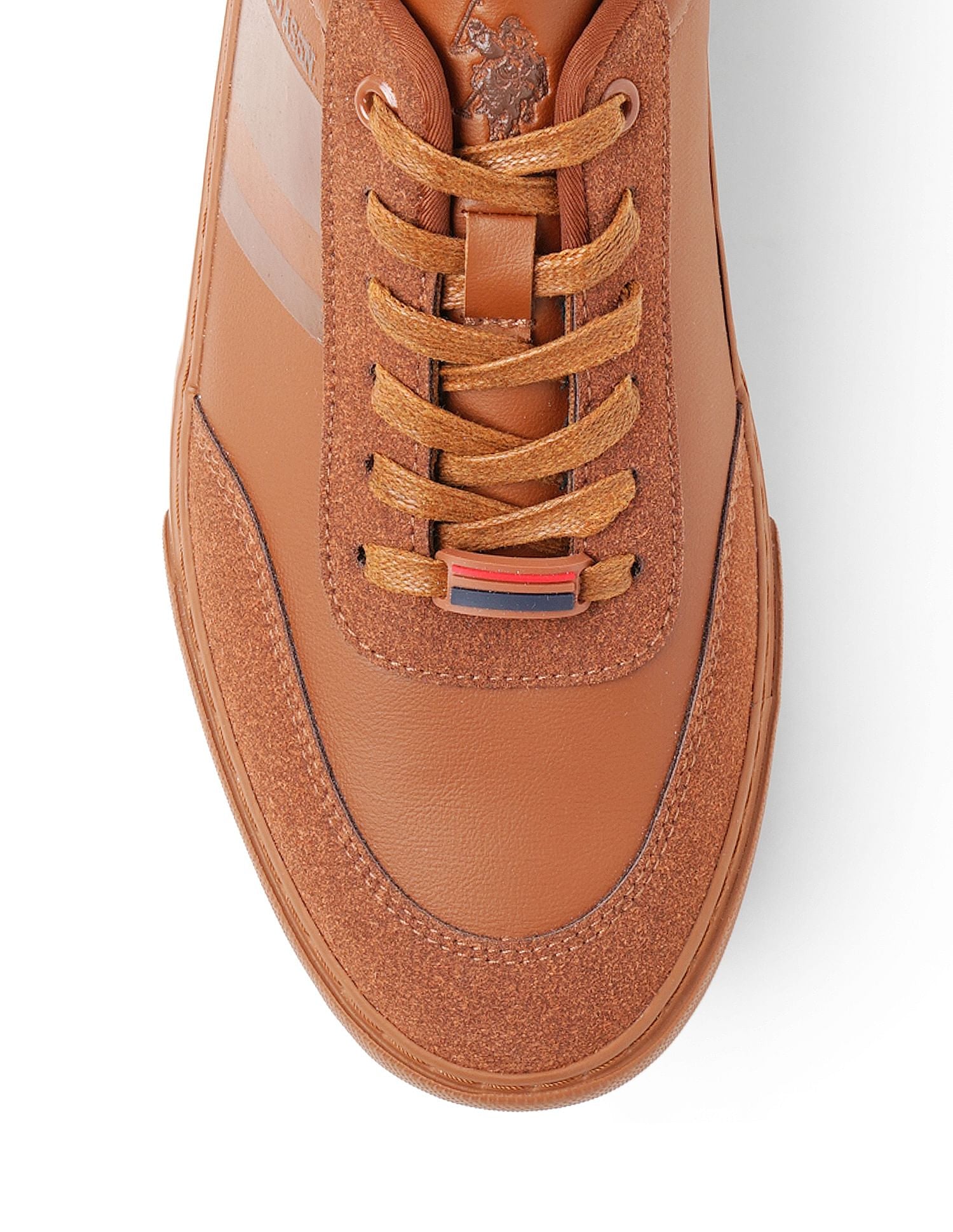 Men Tonal Logo Krister Sneakers Tan - U.S. POLO ASSN. | Large