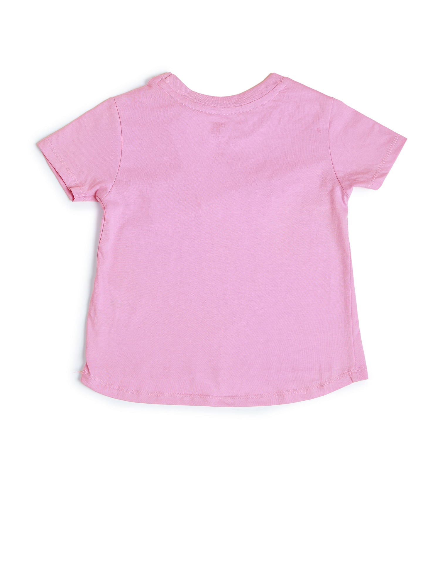 S GOD ONLY KNOWS COLLEGE LOGO Tシャツ PINK Buy GUESS Girl Embellished Round-Neck T-Shirt | Pink Color