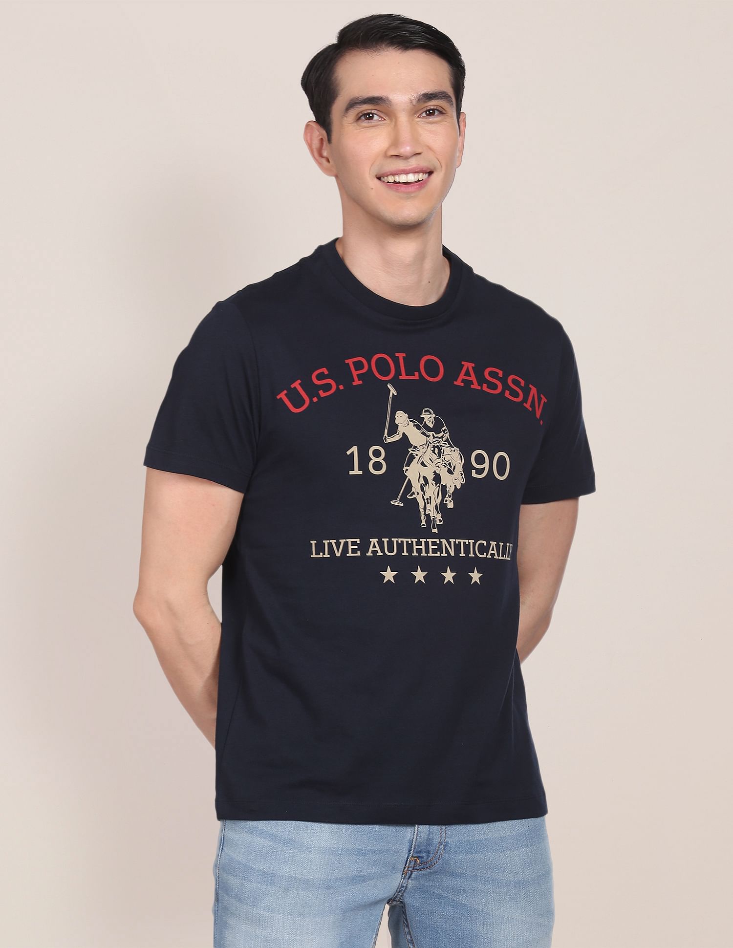 Graphic Printed Pure Cotton T-Shirt