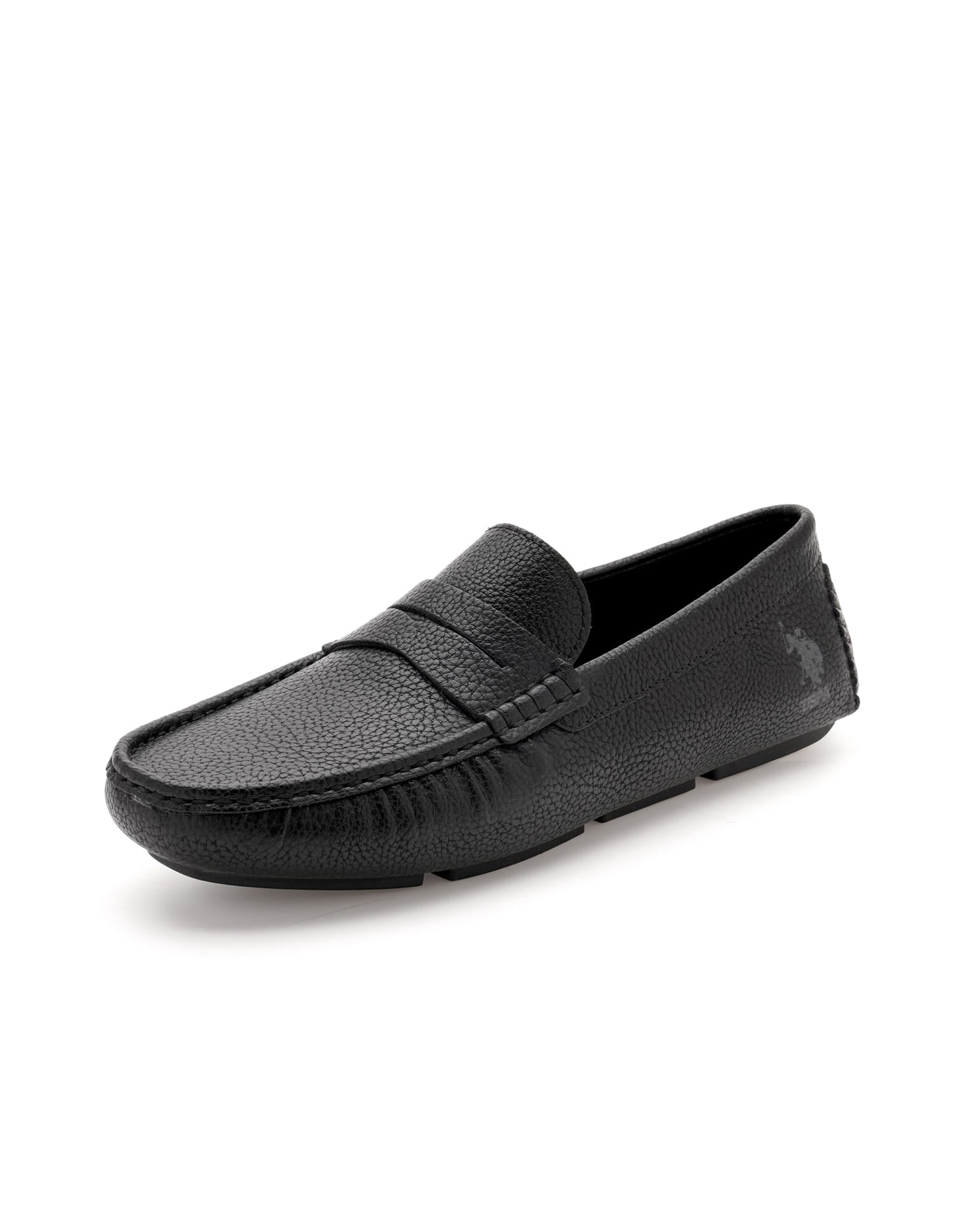 Men Kiger 2.0 Textured Loafers Black - U.S. Polo Assn. India | Large