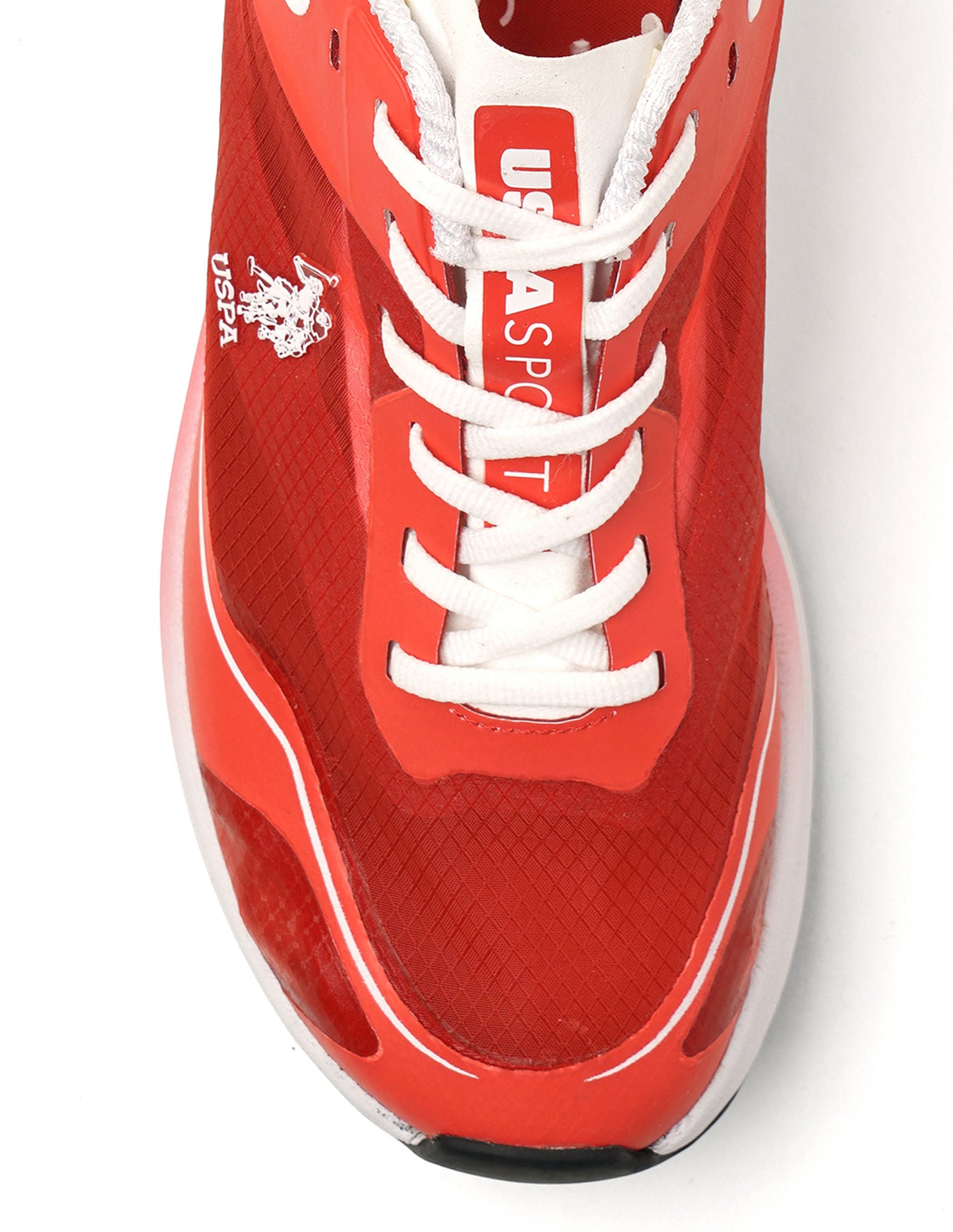 Men Henry Red Uspa Sport  Runpro Running Shoes Red - U.S. Polo Assn. India | Large