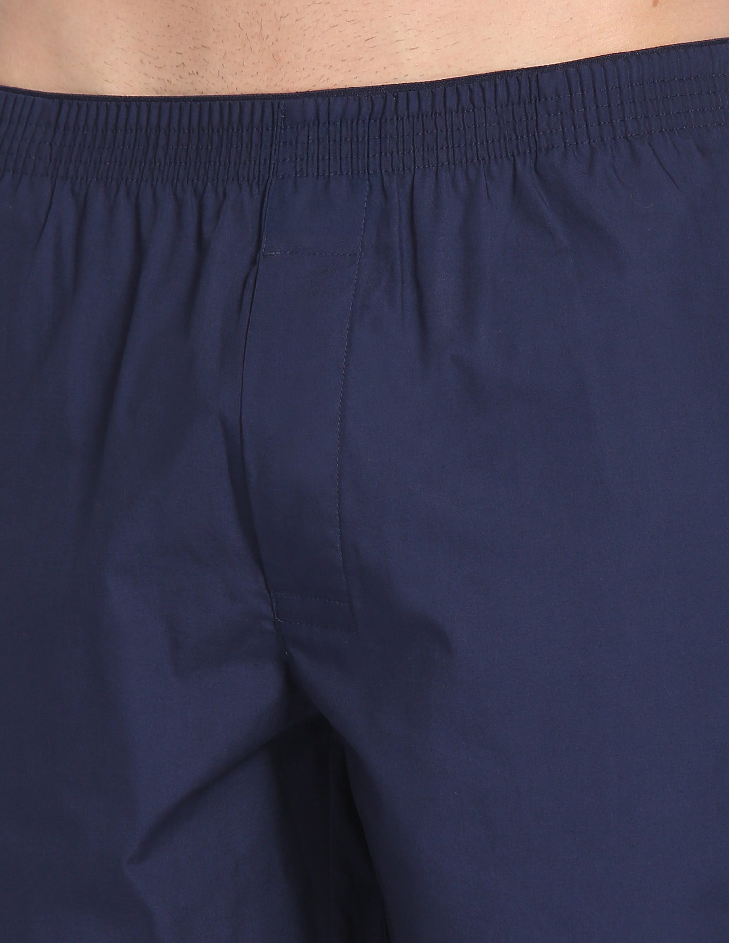 Brand Stripe Dual Pocket IYAX Boxers - Pack Of 1 Navy - U.S. POLO ASSN. | Large