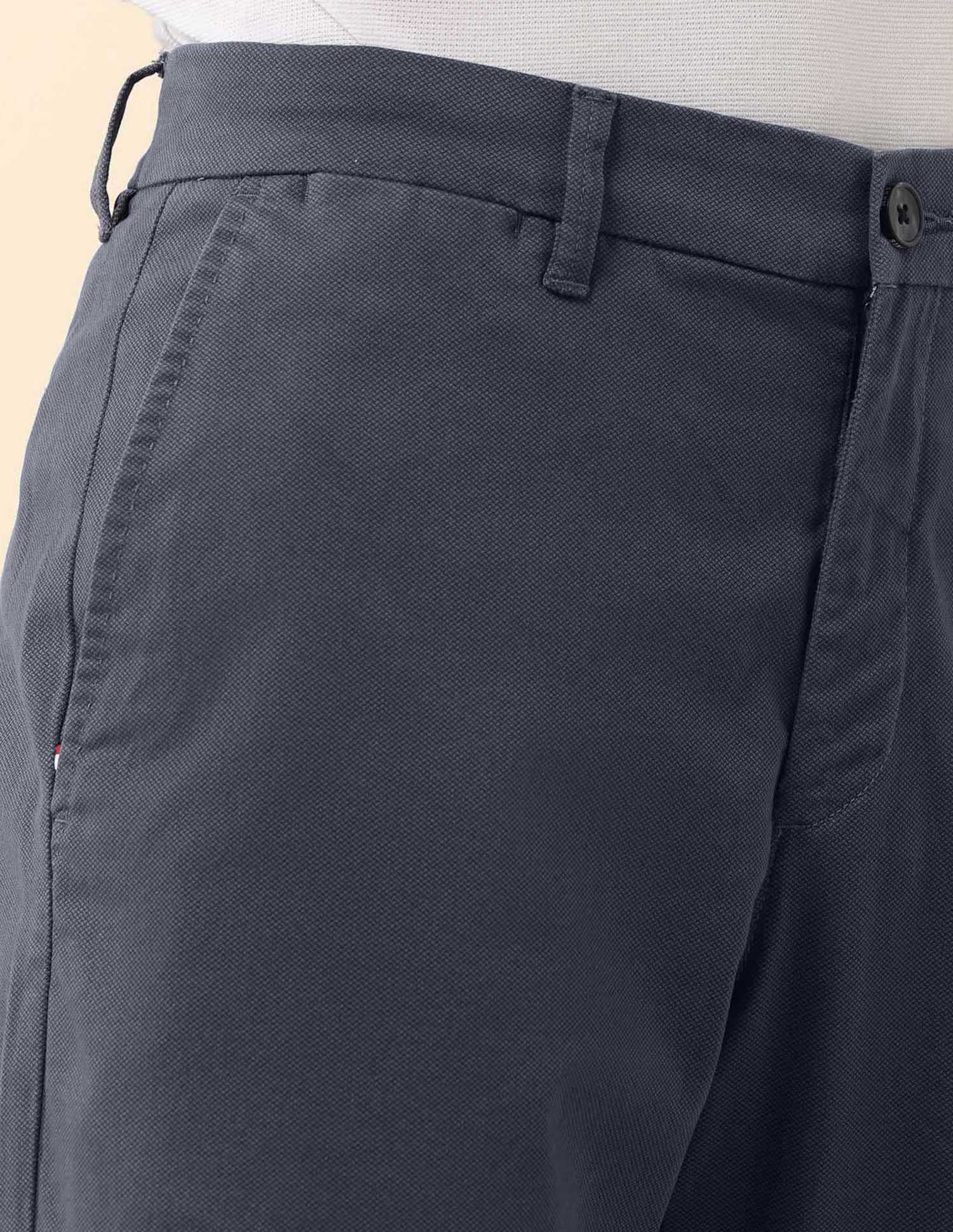 Mid Rise Riley Straight Fit Trousers Blue - U.S. POLO ASSN. | Large