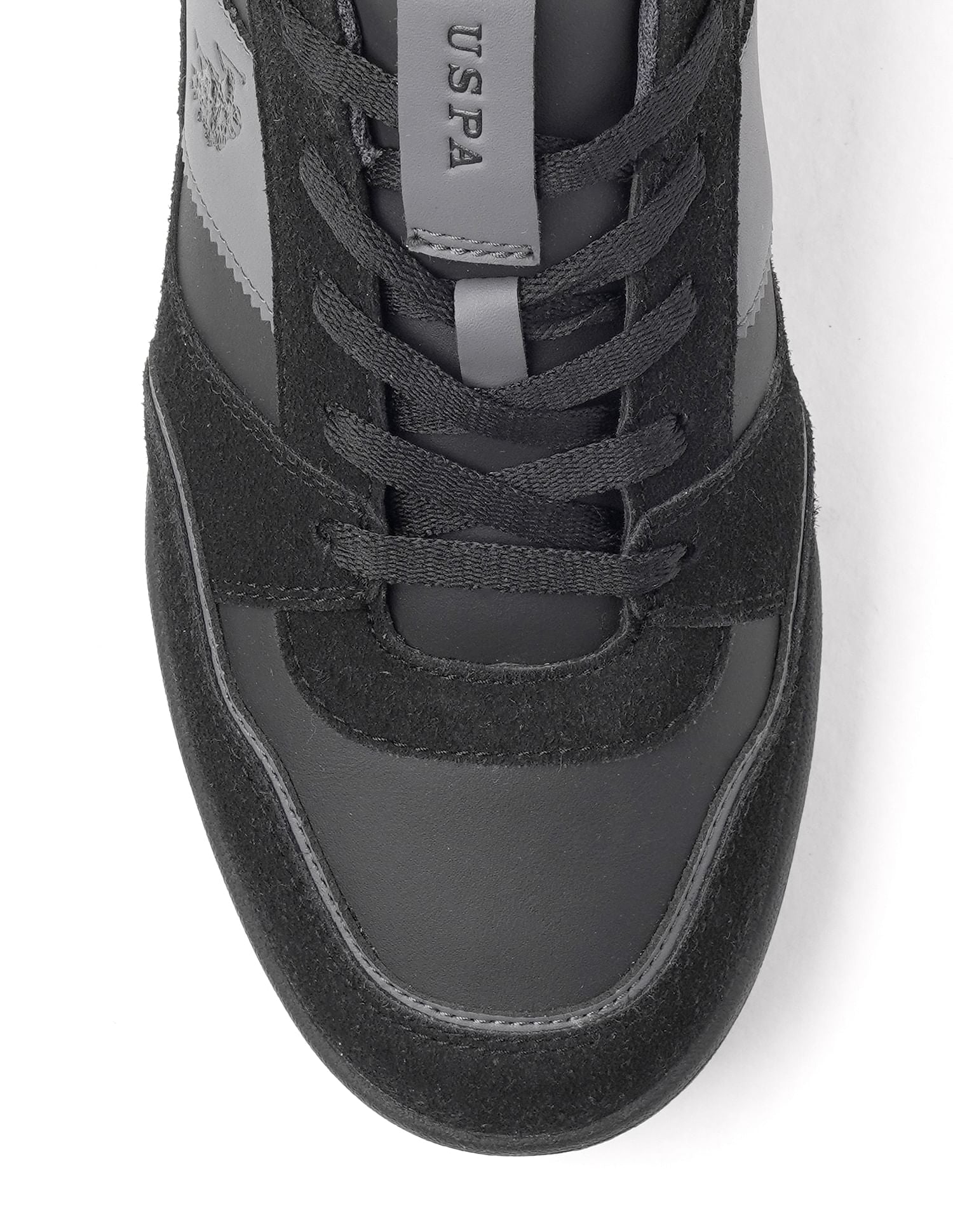 Mens Rever Colourblocked Sneakers Black - U.S. Polo Assn. India | Large