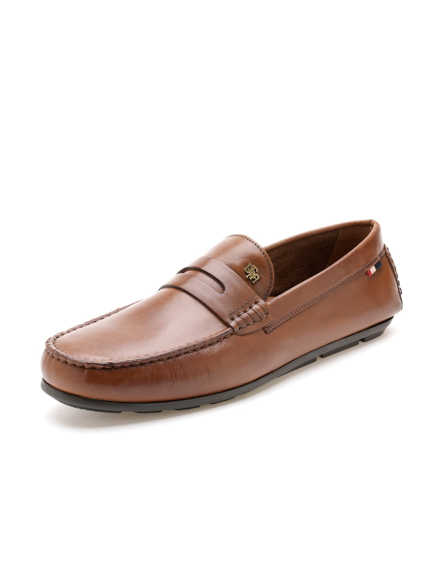 Men Adonis Leather Loafers Tan - U.S. Polo Assn. India | Large