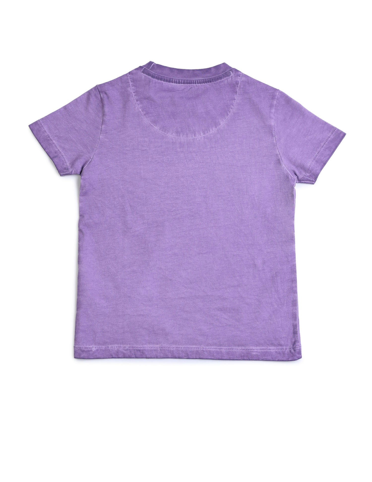 Boys Brand Printed Regular Fit T-Shirt Light Purple - U.S. POLO ASSN. | Large