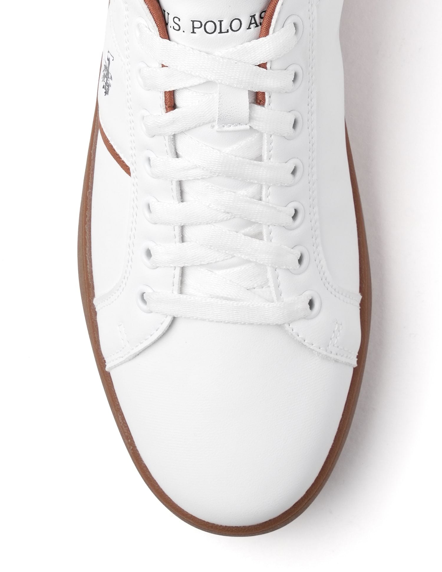 Dorim Solid Casual Sneakers Off White - U.S. Polo Assn. India | Large