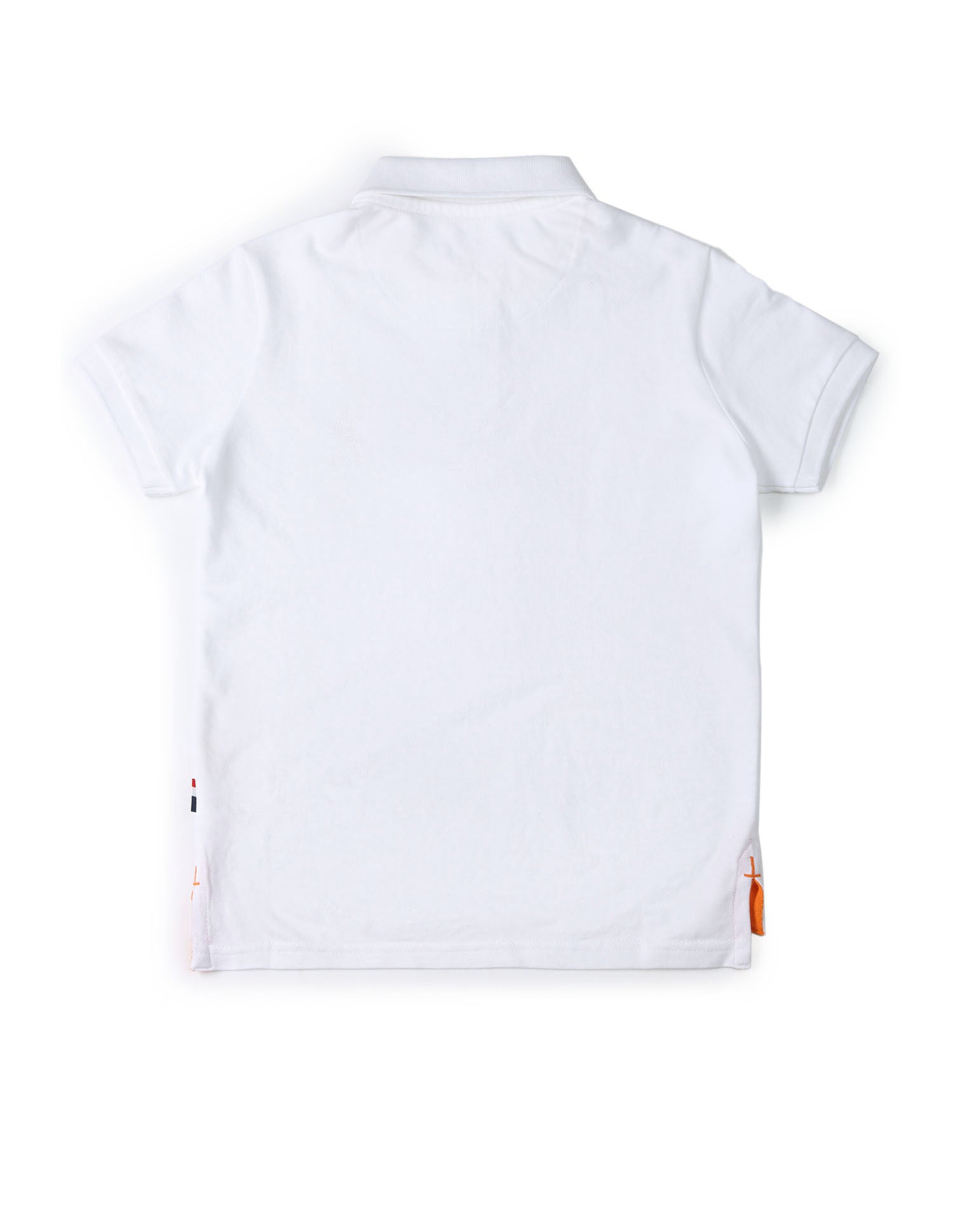 Boys Cotton Pique Polo Shirt White - U.S. POLO ASSN. | Large