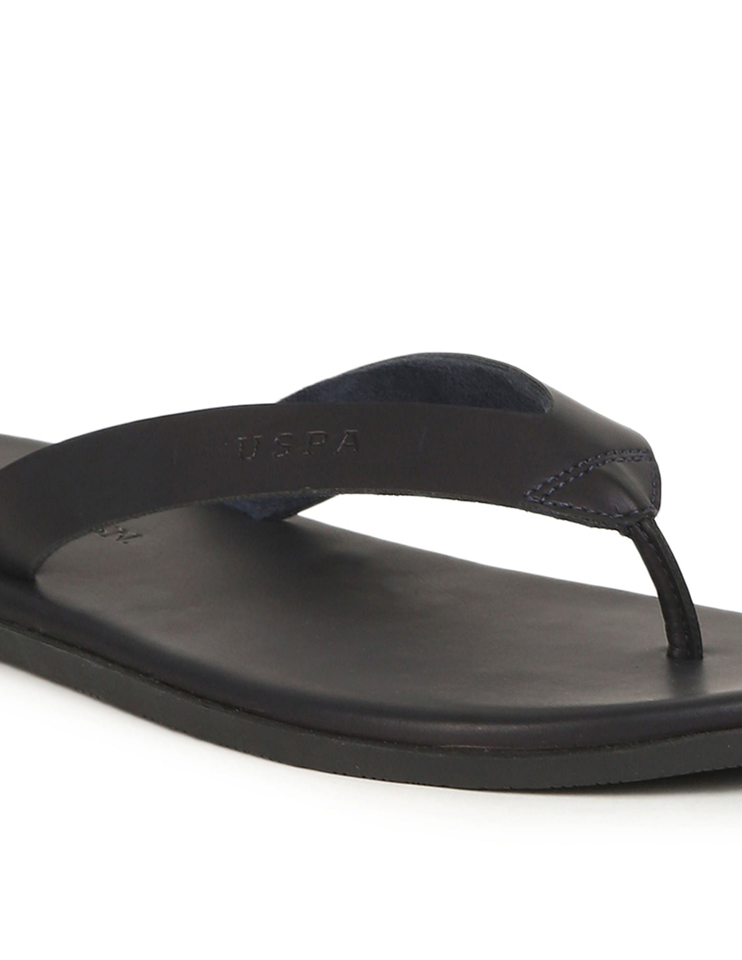 Men Solid Norwalk 3.0 Flip Flops Blue - U.S. Polo Assn. India | Large