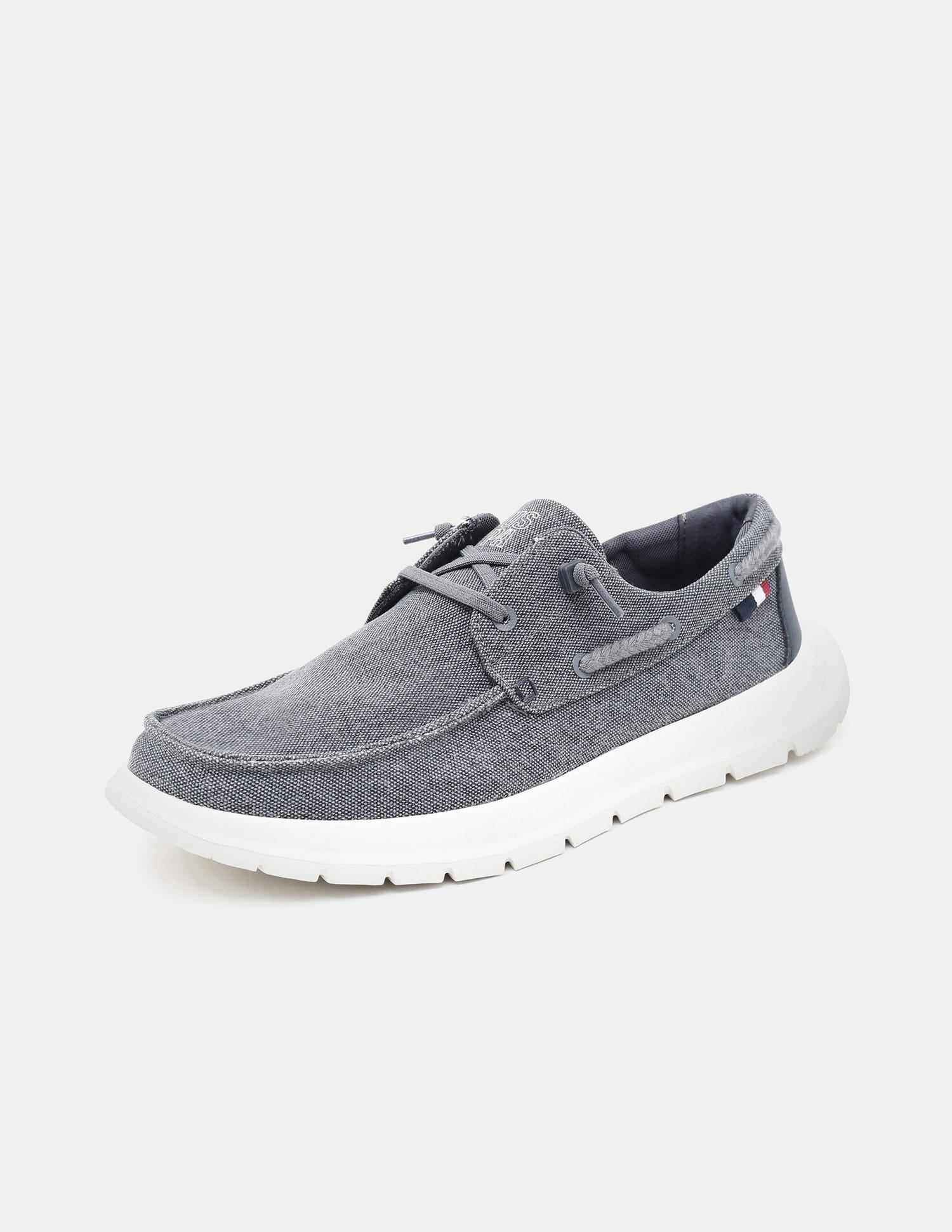 Round Toe Slip Ons Nero Sneakers Blue - U.S. Polo Assn. India | Large