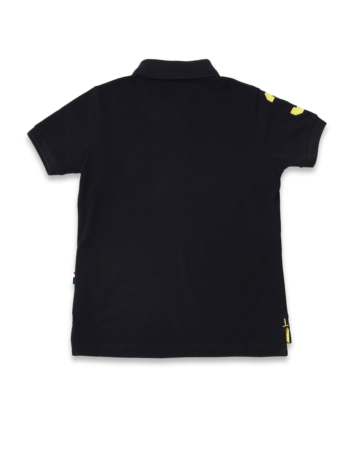 Boys Pique Polo Shirt Black - U.S. POLO ASSN. | Large