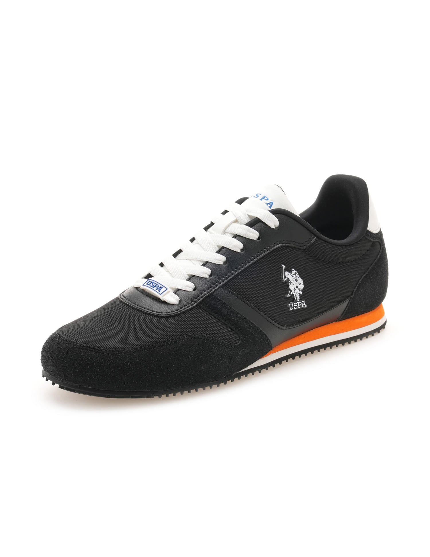 Men Clemt 3.0 Solid Sneakers Black - U.S. Polo Assn. India | Large