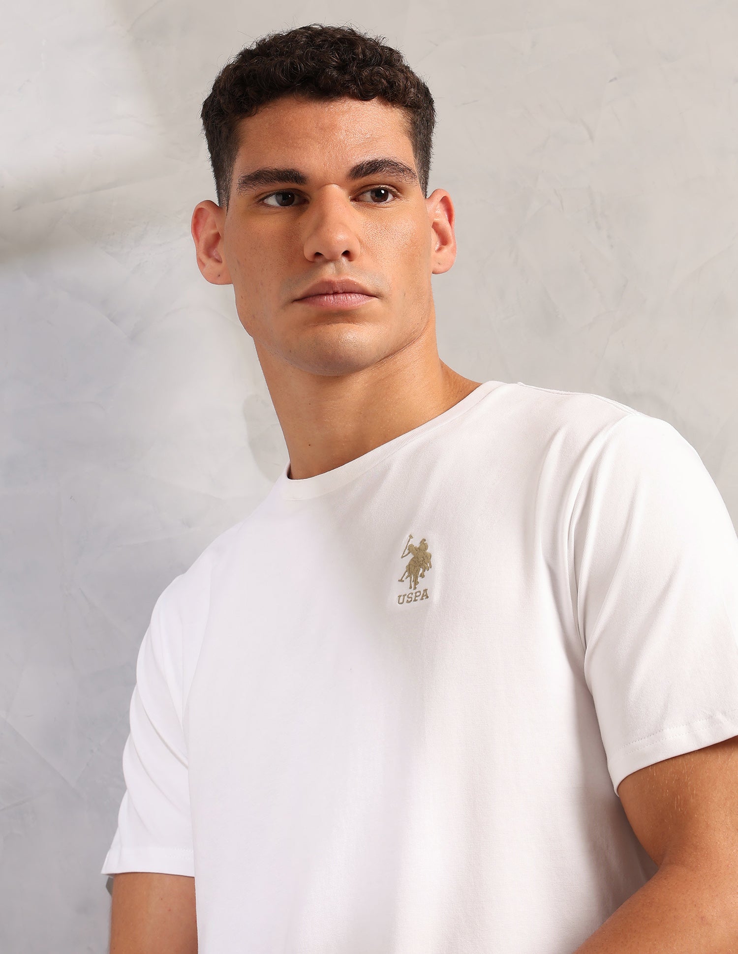 Antibacterial Comfort Fit Pe003 Lounge T-Shirt - Pack Of 1 White - U.S. POLO ASSN. | Large