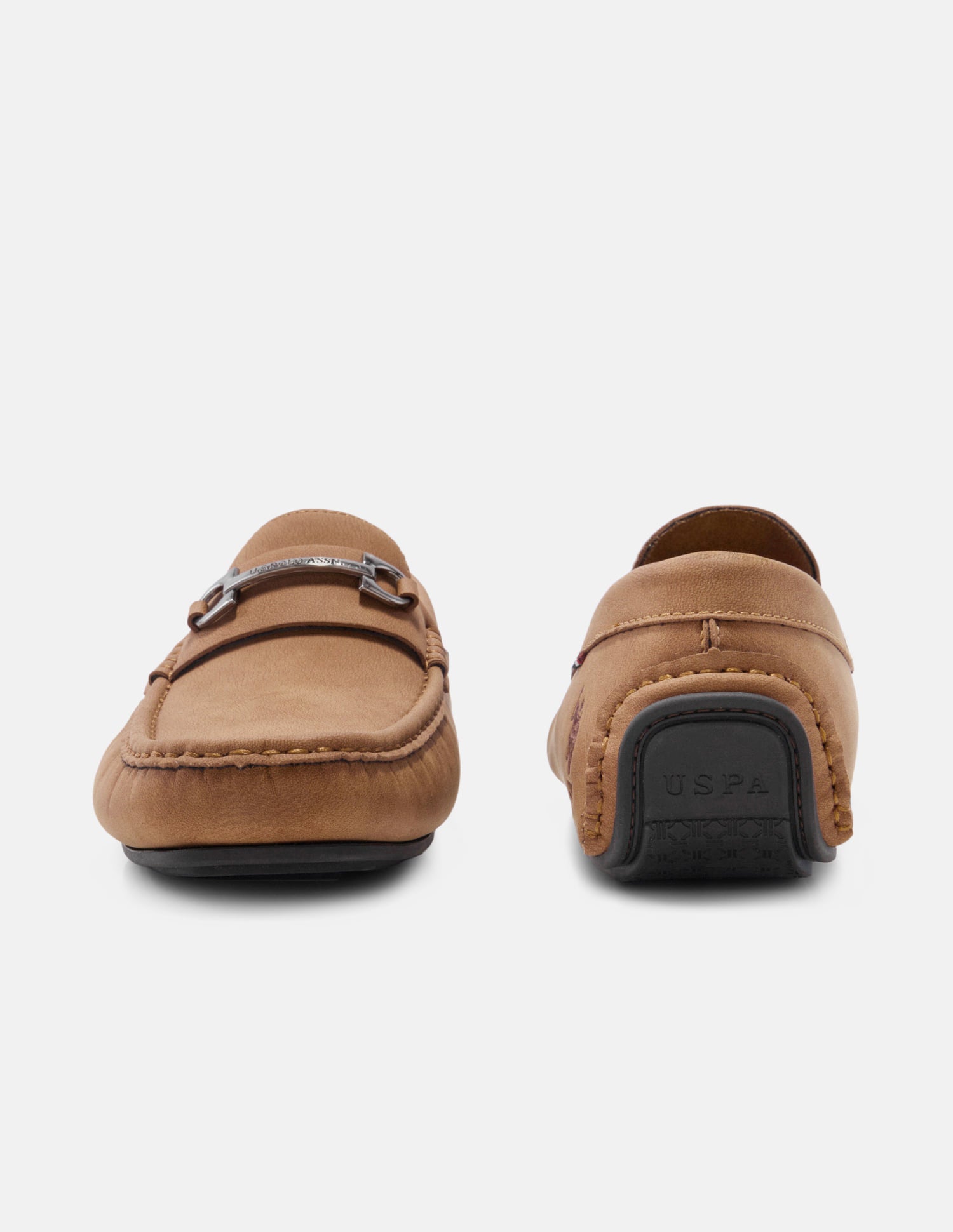 Aeris Slip-Ons Loafers Tan - U.S. Polo Assn. India | Large