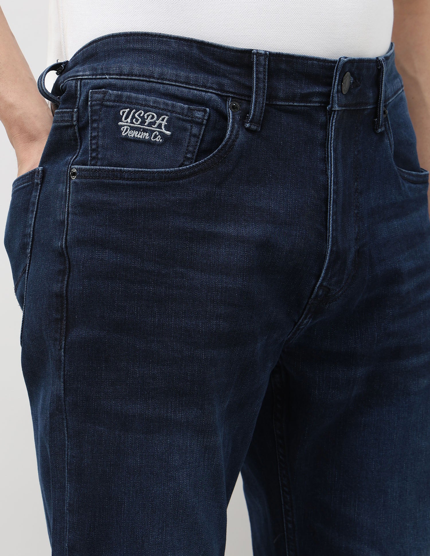 Connor Bootcut Blue Jeans Indigo - U.S. POLO ASSN. | Large