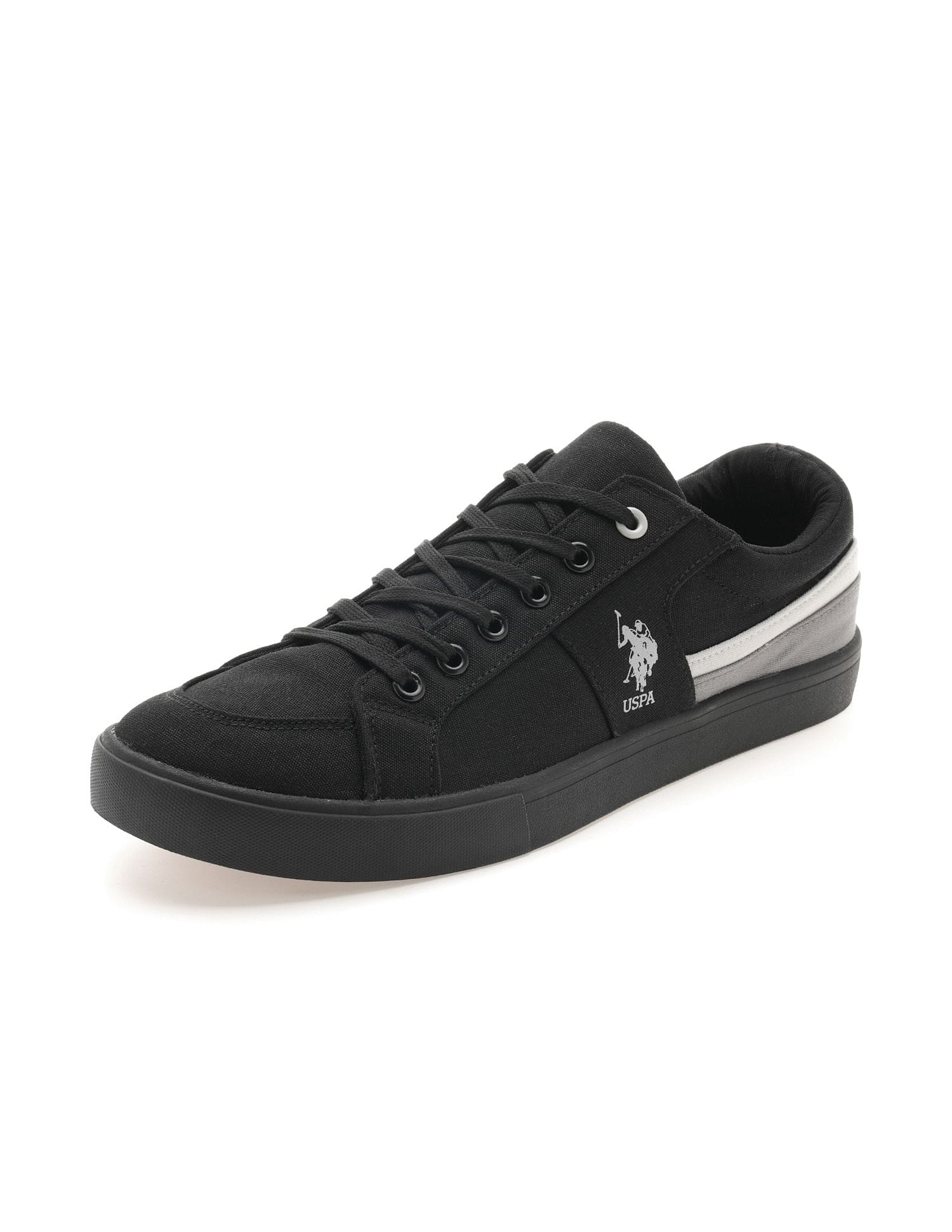 Men Clarkin 4.0 Colourblocked Sneakers Black - U.S. Polo Assn. India | Large