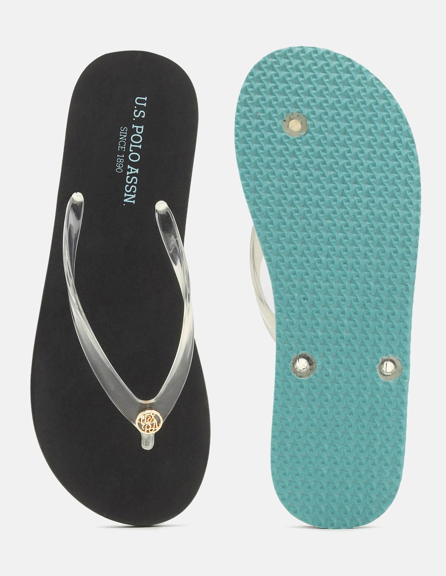 Bina Flip Flop Sandals Black - U.S. Polo Assn. India | Large