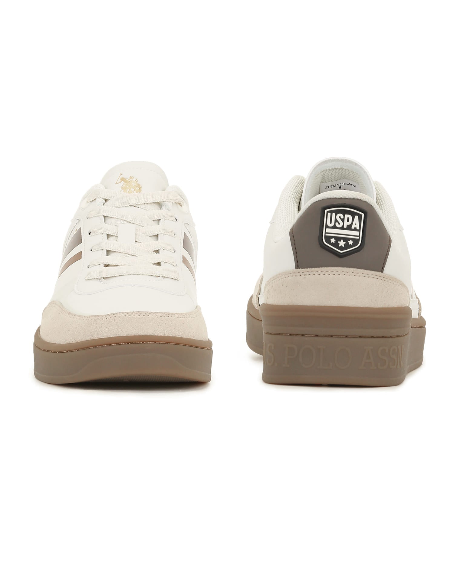Striped Colt 2.0 Sneakers Beige - U.S. Polo Assn. India | Large