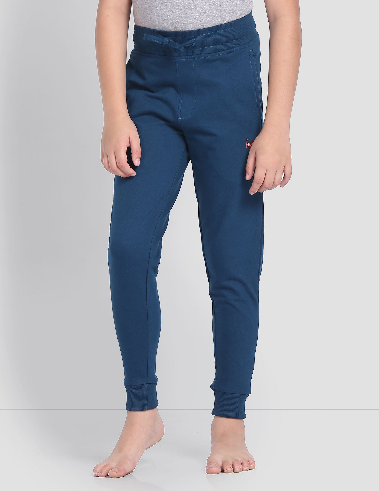 Mid Rise Drawstring Waist OKJ01 Joggers - Pack Of 1 Navy - U.S. POLO ASSN. | Large