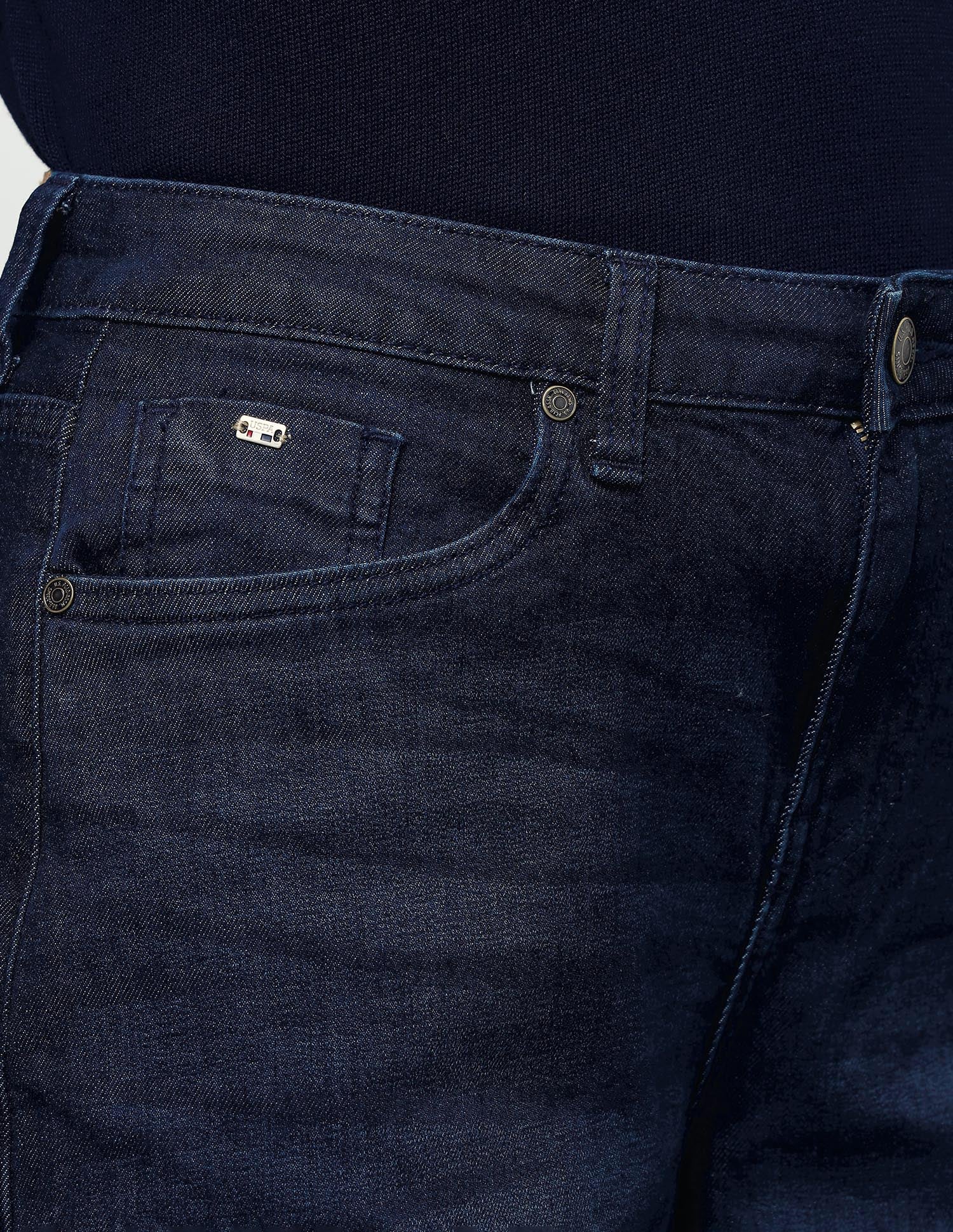 Baggy Fit Blue Jeans Blue - U.S. Polo Assn. India | Large