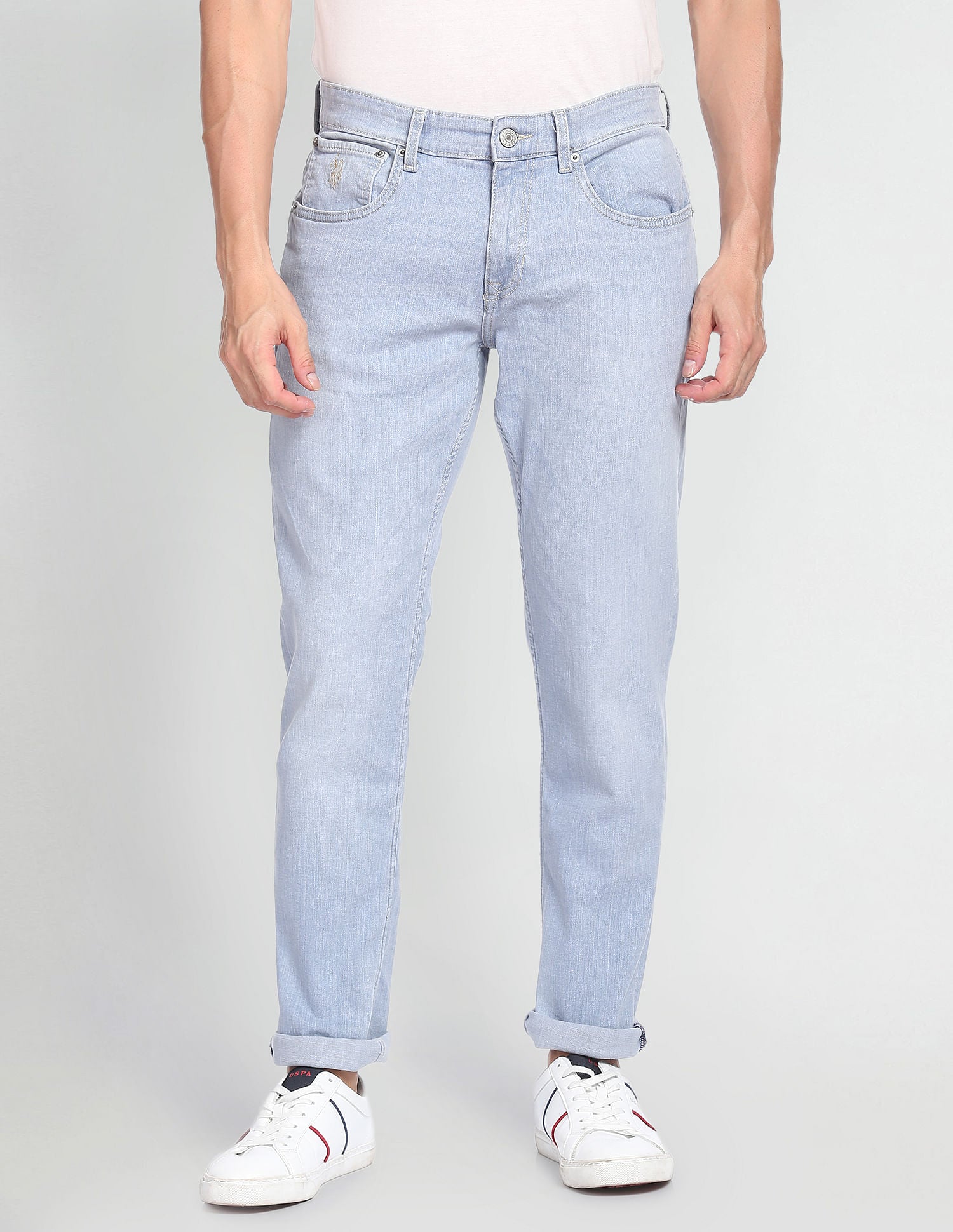 Brandon Americana Premium Jeans Light Blue - U.S. Polo Assn. India | Large