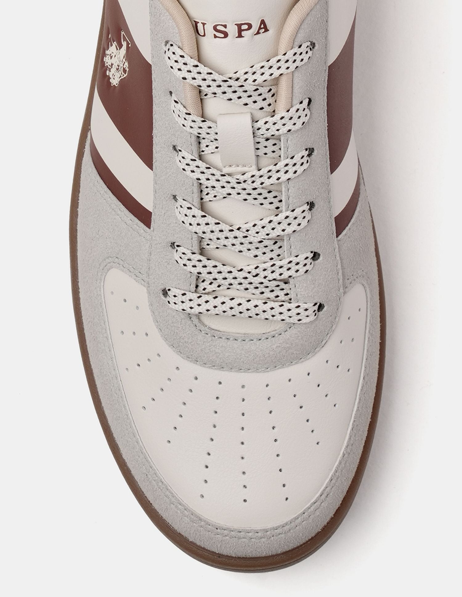 Men Camon Low Top Sneakers Beige - U.S. Polo Assn. India | Large