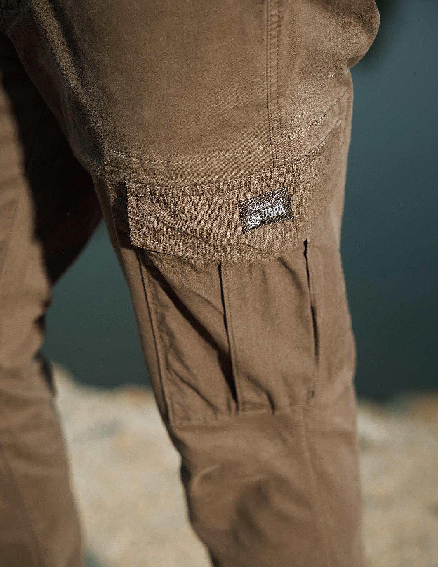 Straight Fit Cargo Trousers Tan - U.S. Polo Assn. India | Large