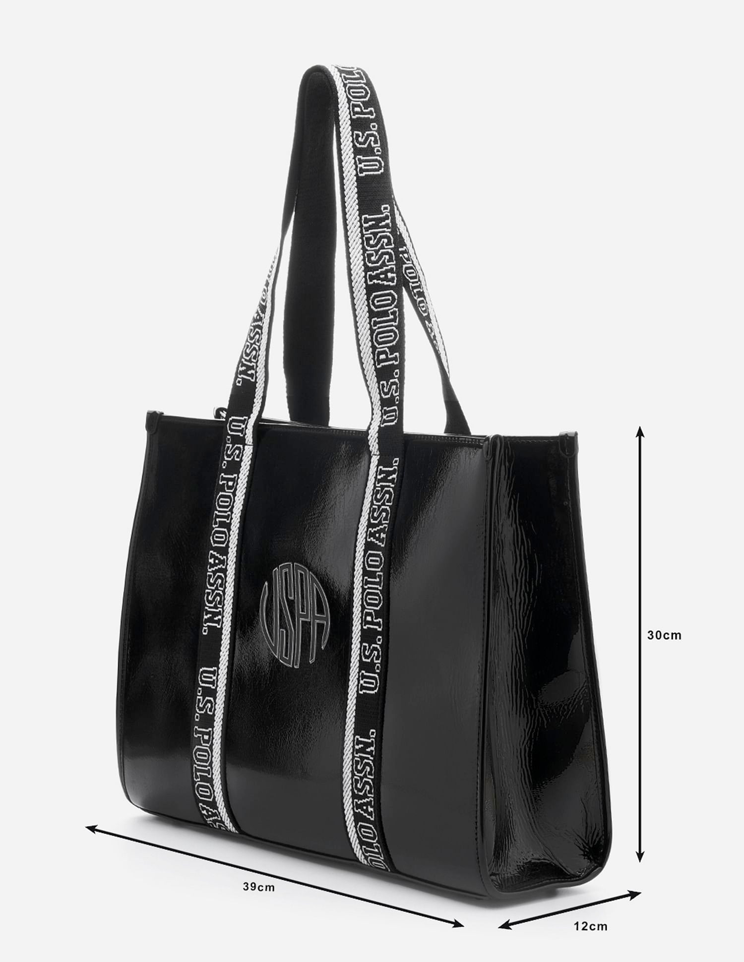 Women Nadete Tote Bag Black - U.S. POLO ASSN. | Large