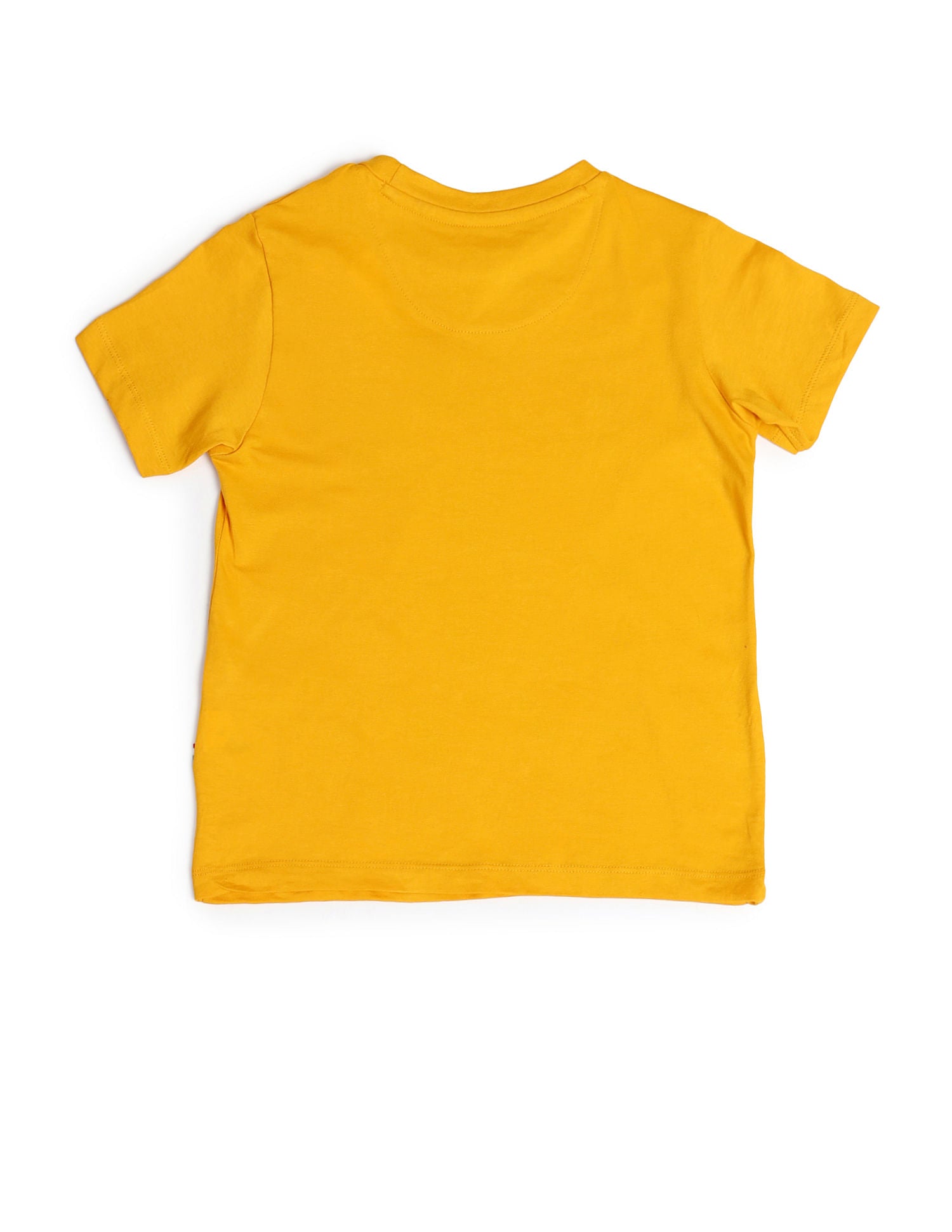 Boys Logo Printed T-Shirt Yellow - U.S. POLO ASSN. | Large