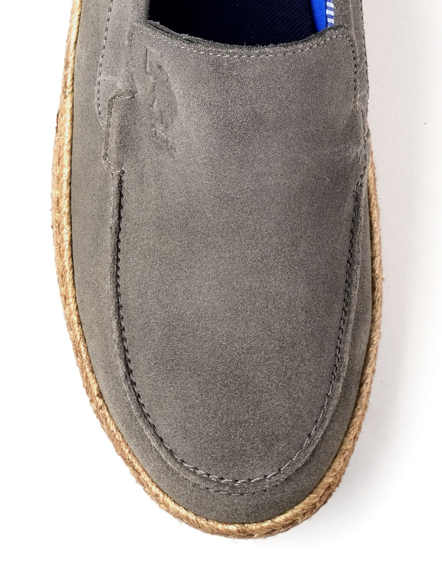 Mens Oudi Suede Slip-On Shoes Grey - U.S. POLO ASSN. | Large