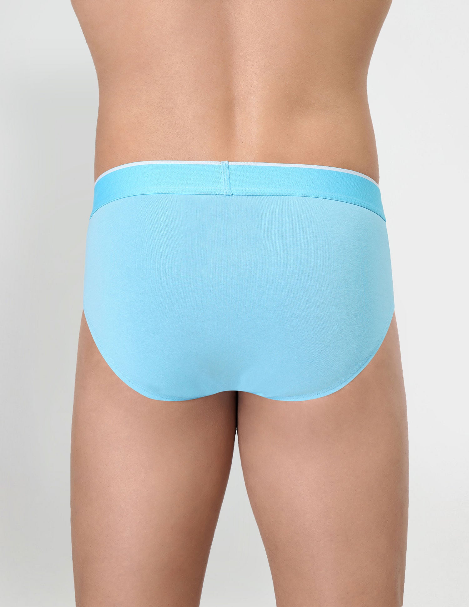 Cotton Stretch Antibacterial EB004 Briefs - Pack Of 2 Navy and Light Blue - U.S. POLO ASSN. | Large